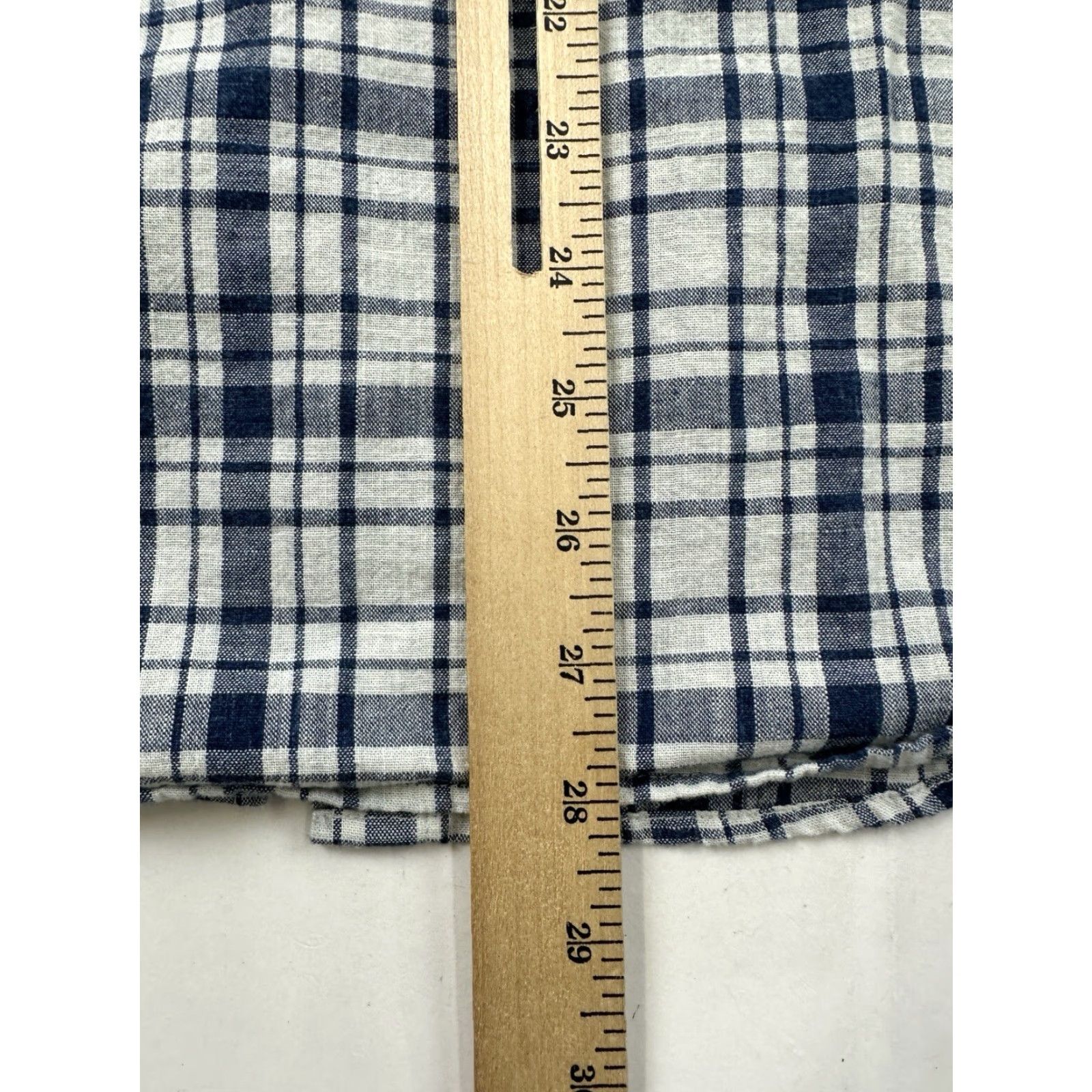 J.Crew VINTAGE J.Crew Shirt Mens Small Plaid Button-Up Lightweight Flannel Long Sleeve Size US S / EU 44-46 / 1 - 5 Thumbnail