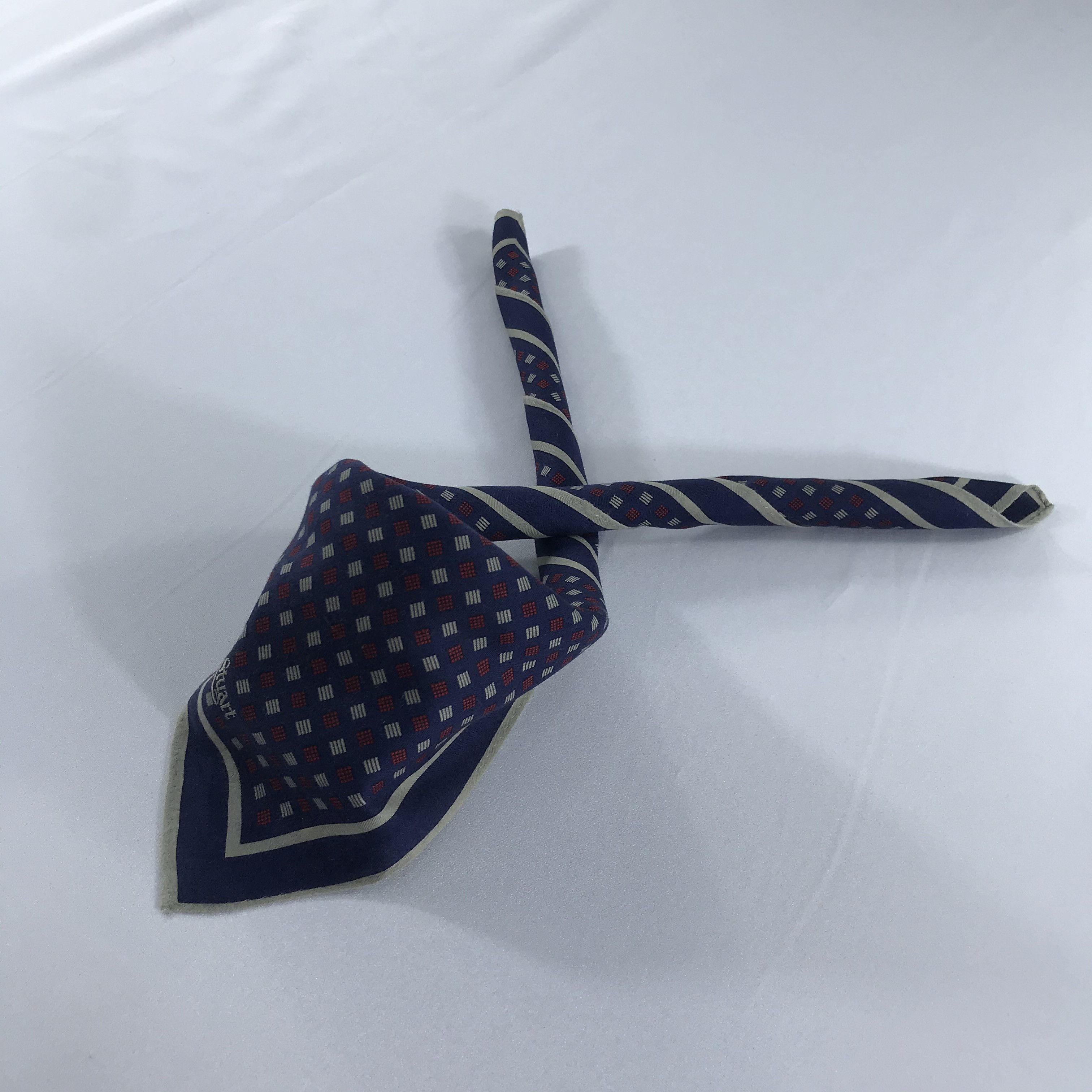 Paul Stuart Paul Stuart Handkerchief Neckerchief Bandana H642 Size ONE SIZE - 2 Thumbnail