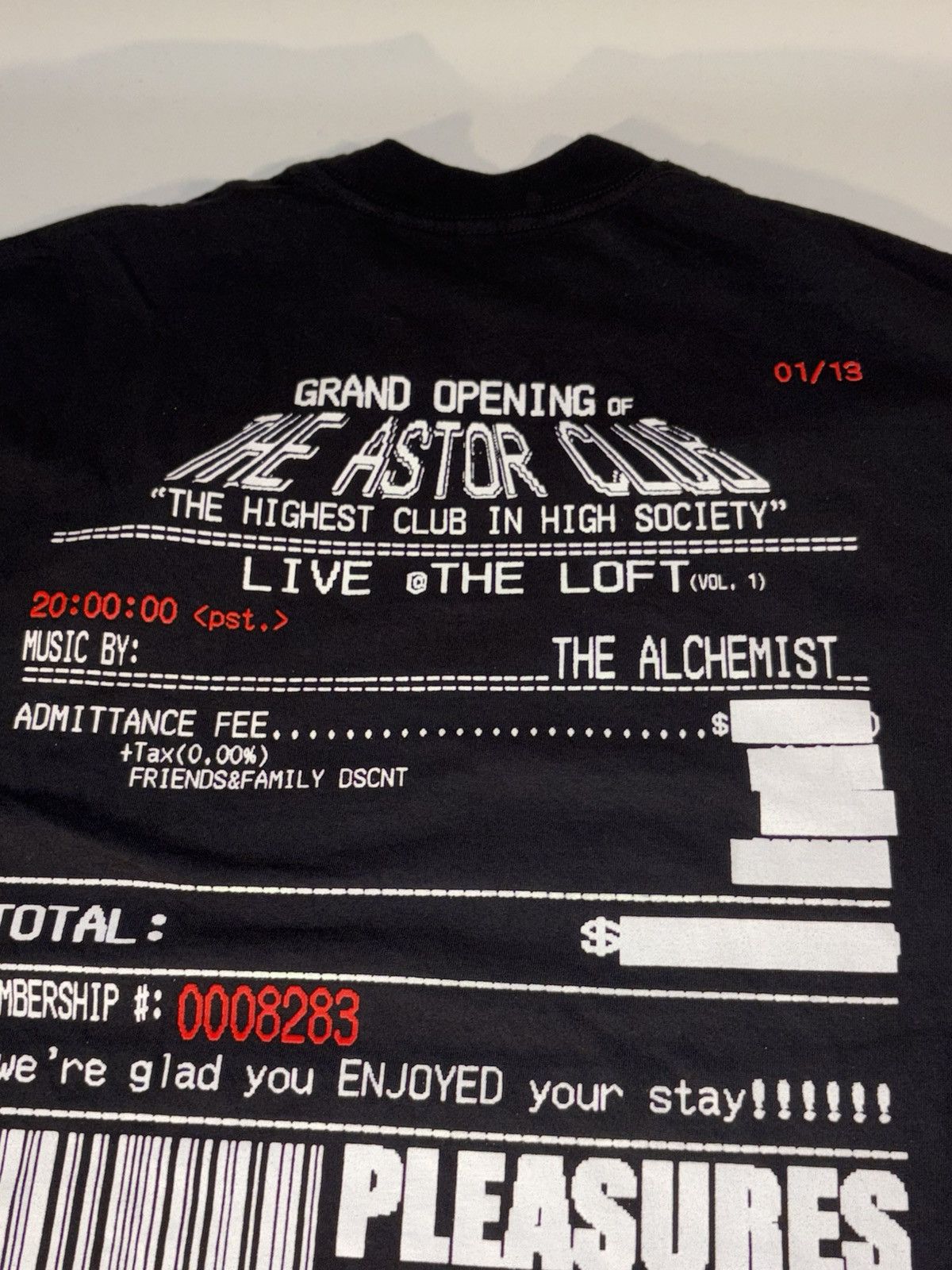 Pleasures Pleasures X The Astor Club The Alchemist Exclusive T-Shirt Size US L / EU 52-54 / 3 - 7 Thumbnail