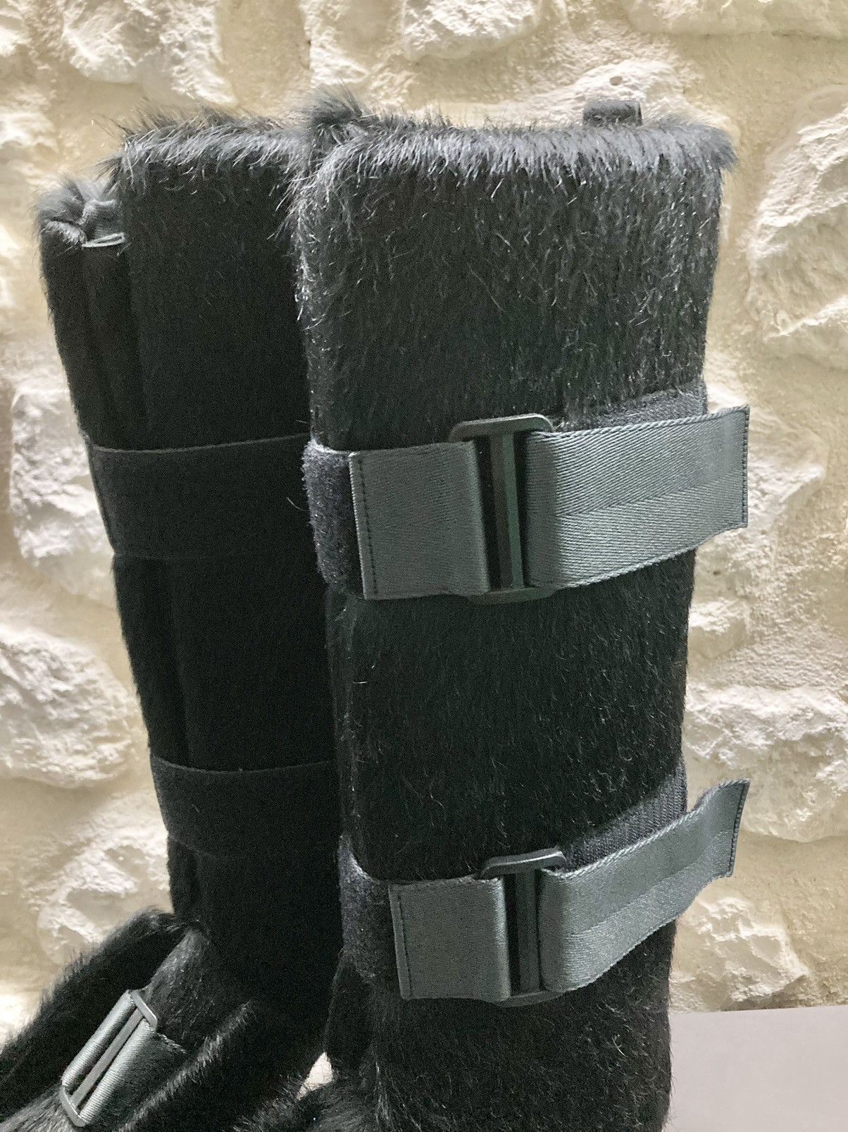 Rick Owens NEVER WORN / Calf Hair Splint Platform Boots by Rick Owens Size US 10 / EU 43 - 7 Thumbnail