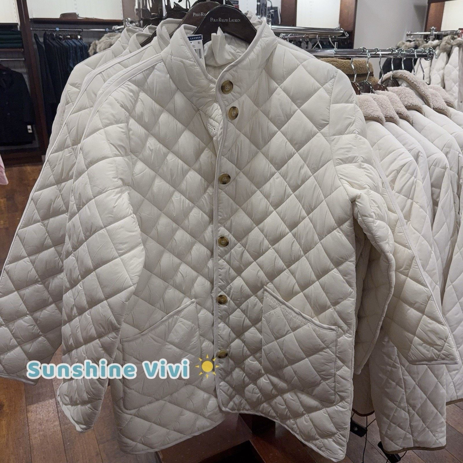 Lauren Ralph Lauren NWT Ralph Lauren Polo Women Diamond-Quilted Mockneck Jacket Size L / US 10 / IT 46 - 1 Thumbnail