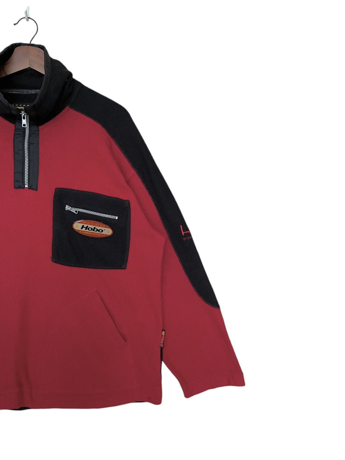 Hobo × Vintage Vintage Hobo Half Zipper Fleece 1990s Size US M / EU 48-50 / 2 - 6 Thumbnail