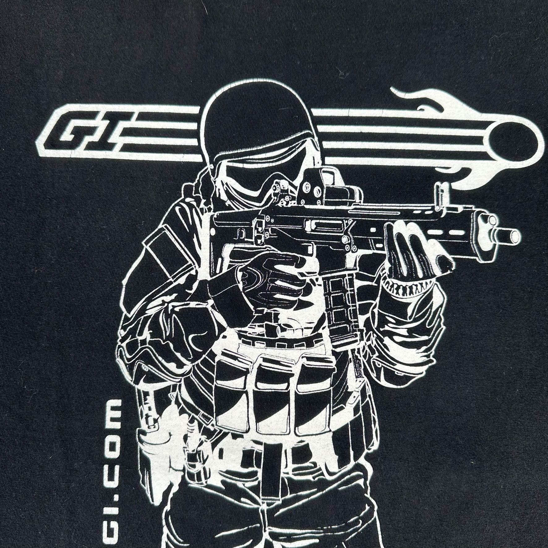 Vintage Vintage Y2K Airsoft GI Soldier T-Shirt Black M/L Tactical Mi Size US M / EU 48-50 / 2 - 3 Thumbnail
