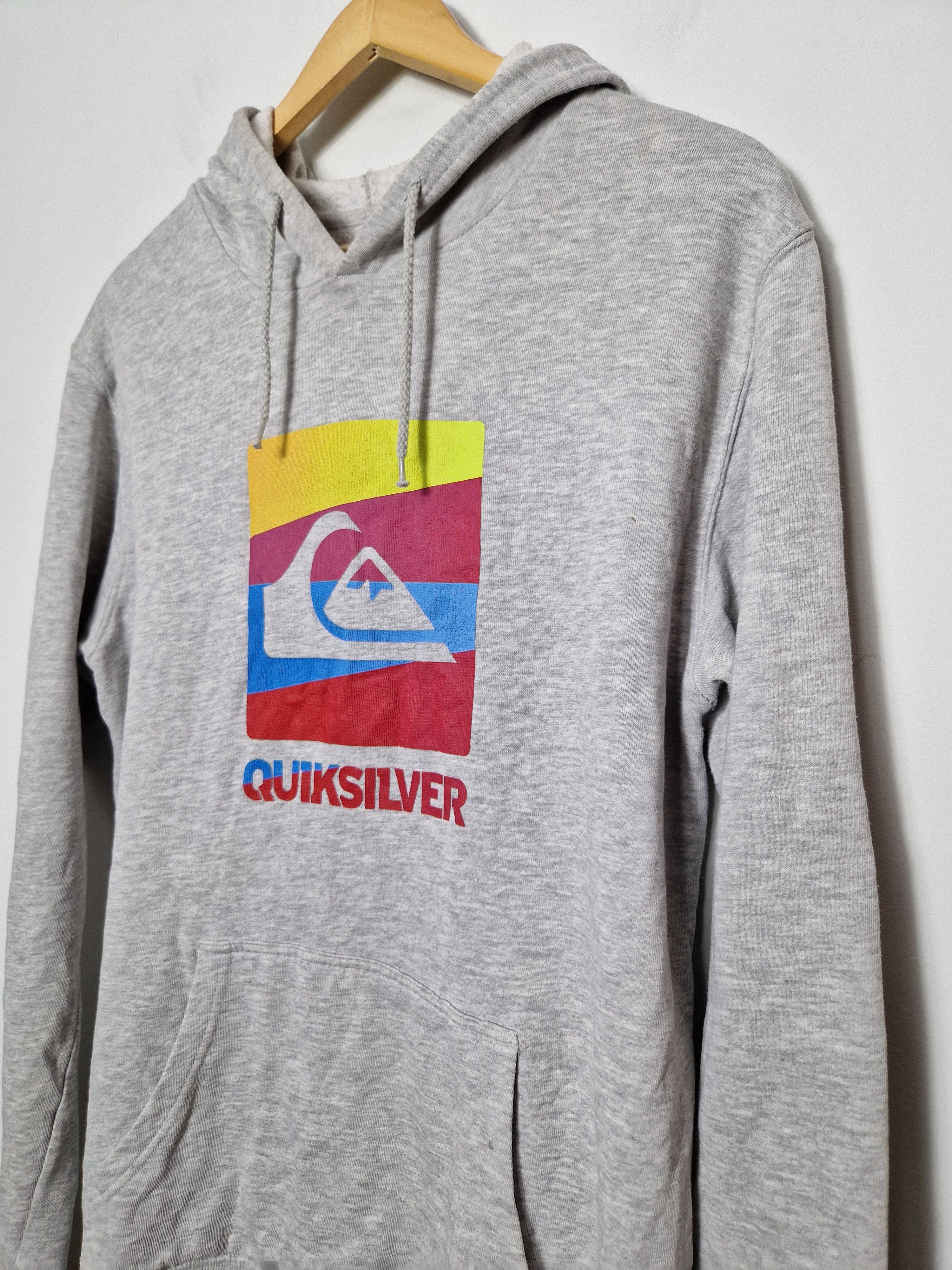 Quiksilver × Vintage Quiksilver vintage hoodie y2k Size US XL / EU 56 / 4 - 4 Thumbnail