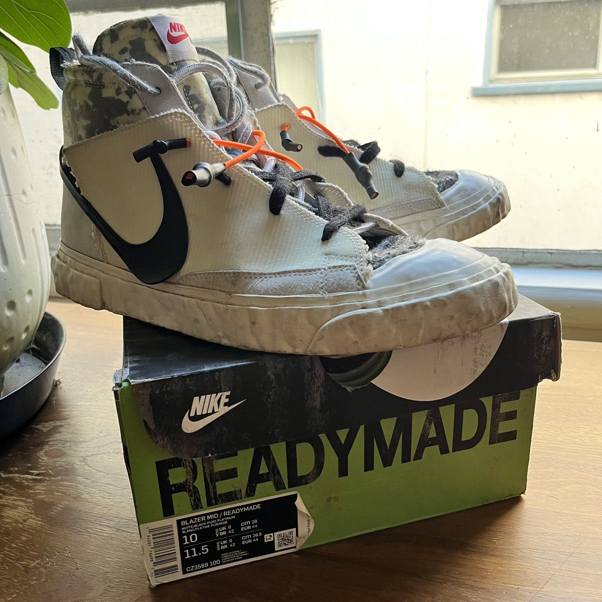 Nike Nike X Readymade Blazer Mid White Camo | Grailed