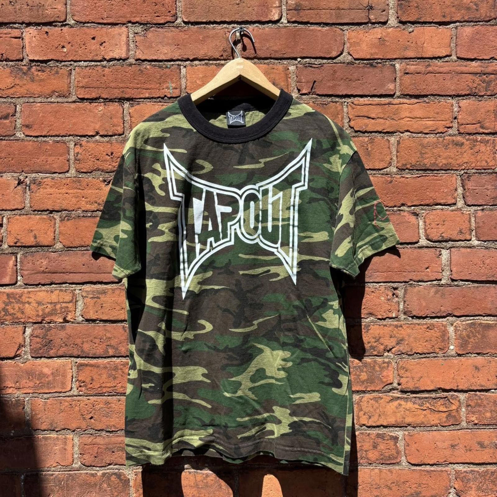 Tapout vintage tapout camo t shirt 00s L Size US L / EU 52-54 / 3 - 1 Thumbnail