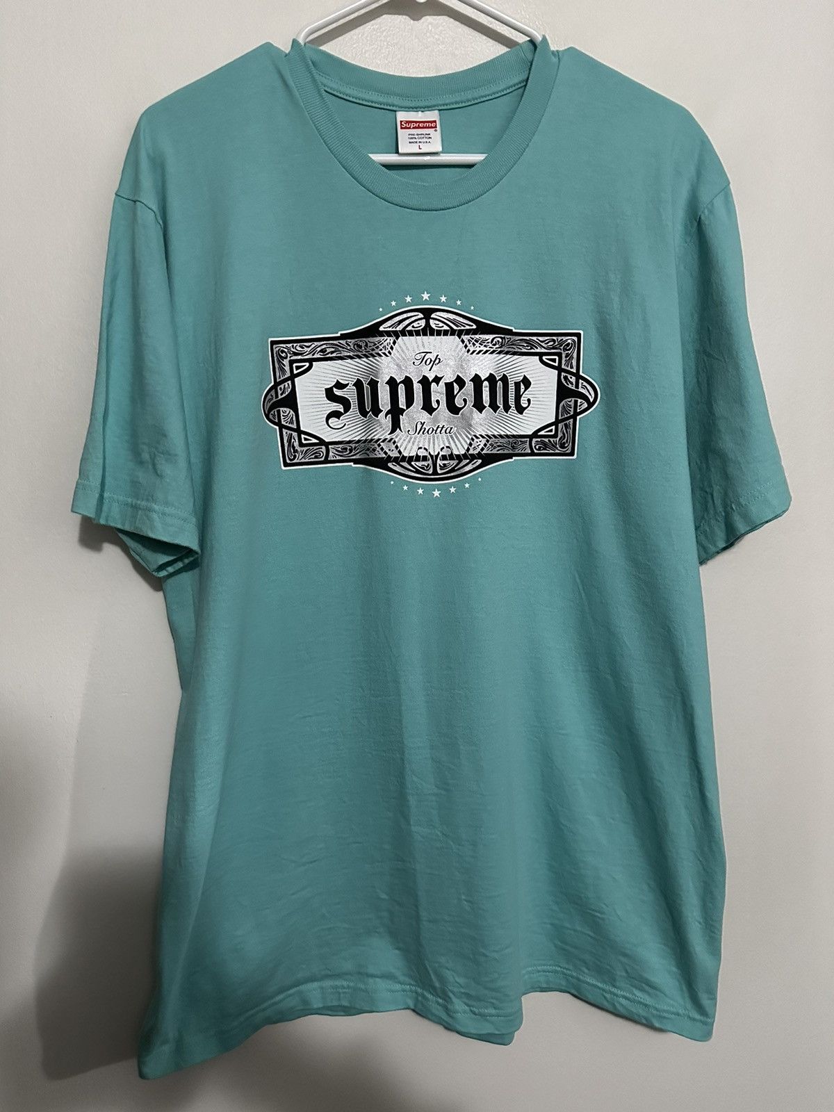 Supreme Supreme Top Shotta Tee Size US L / EU 52-54 / 3 - 1 Thumbnail