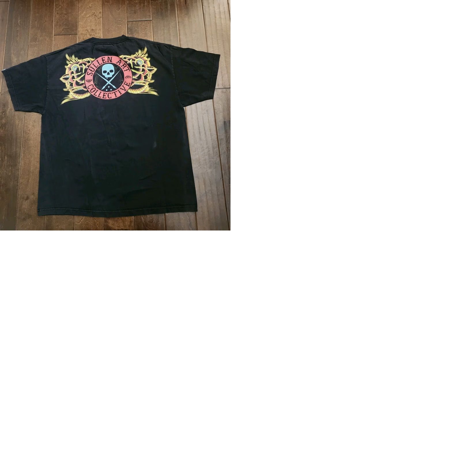 Vintage Sullen Art Collective Graphic Shirt Mens 2XL Black Tattoo Streetwear USA Size US XXL / EU 58 / 5 - 9 Thumbnail