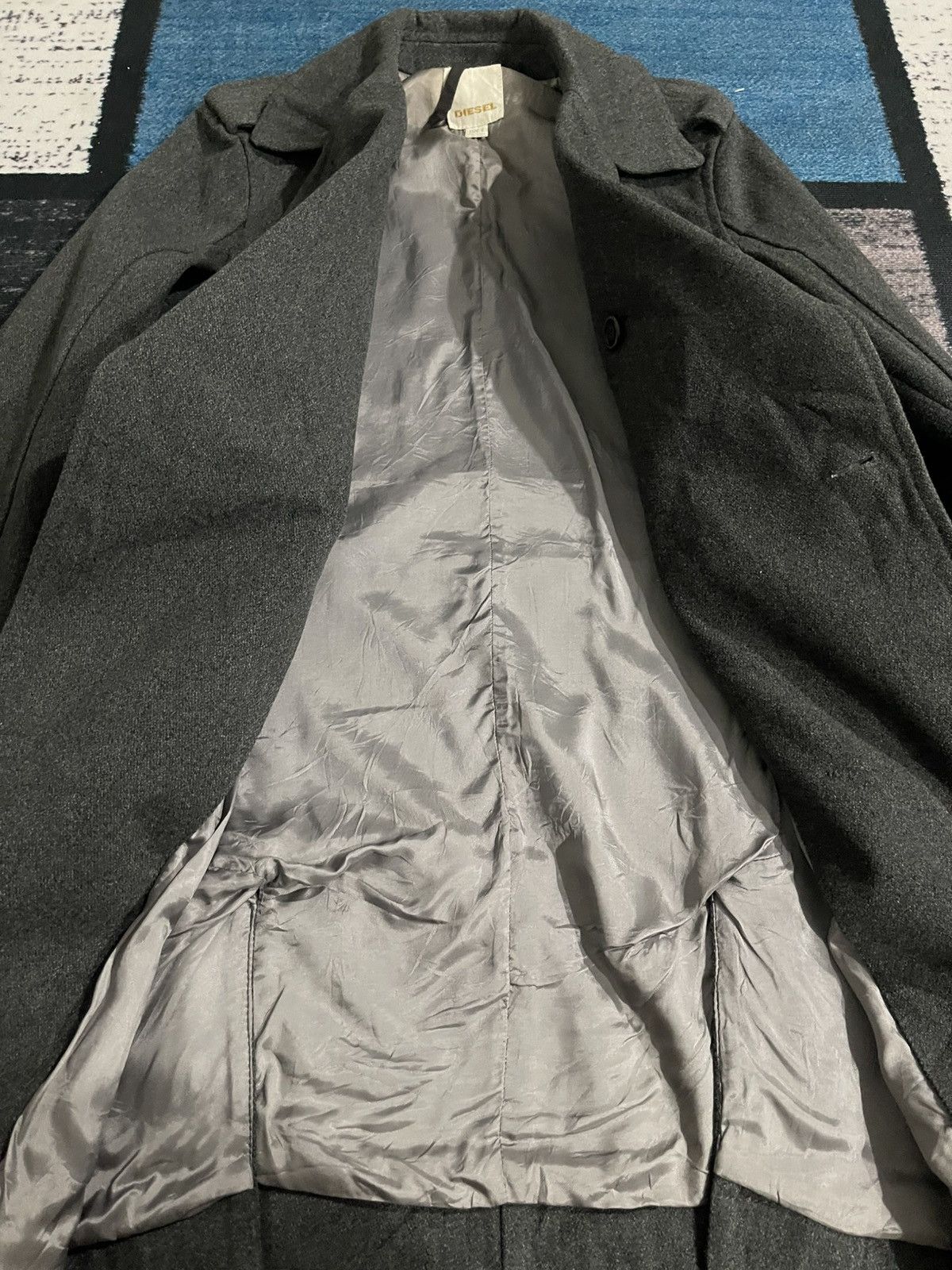 Diesel Vintage Diesel Long Coat Jacket Size US M / EU 48-50 / 2 - 10 Thumbnail
