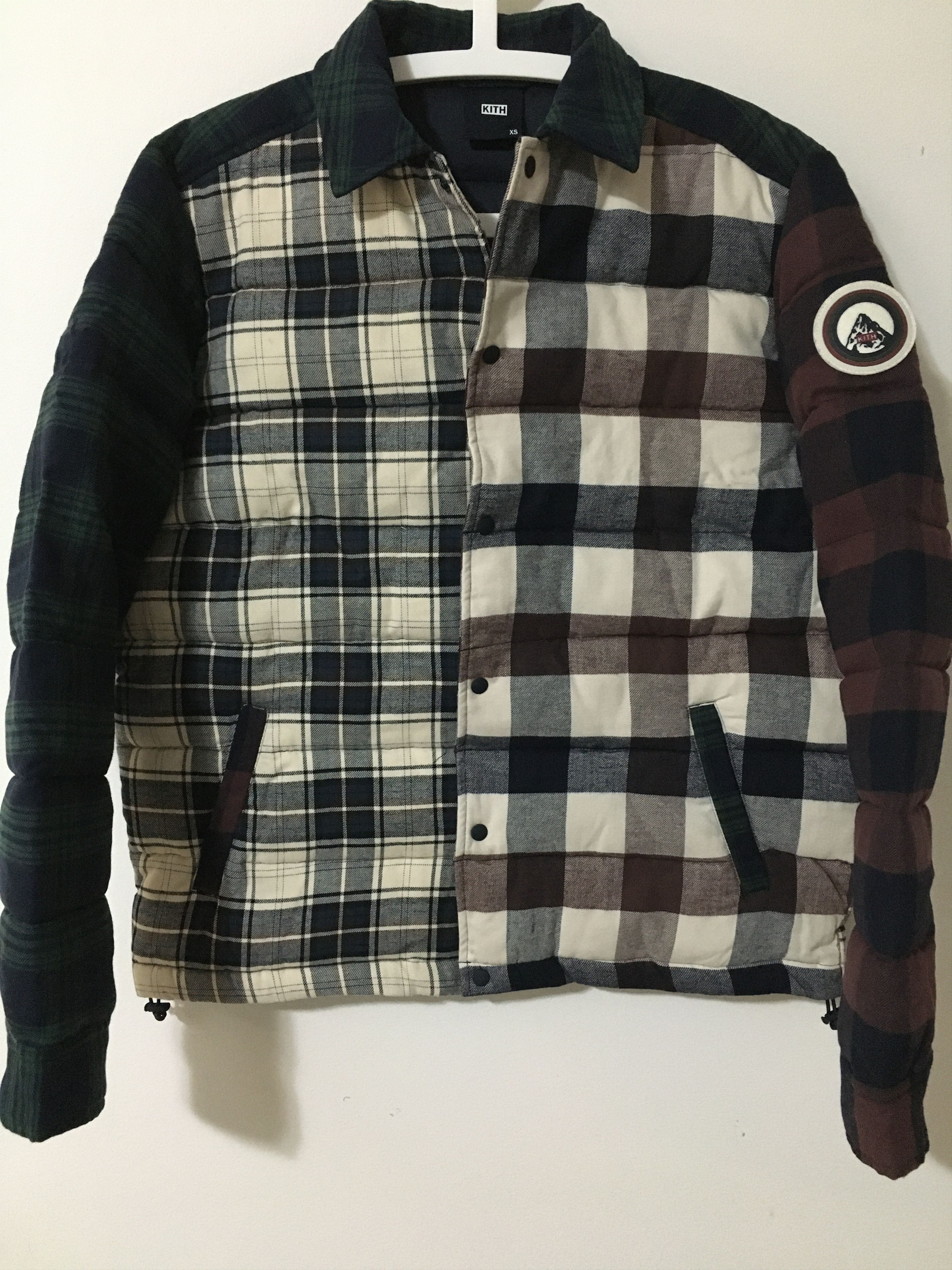 Kith KXTH Multi Plaid Murray Shirt Jacket(PADDED) Size US XS / EU 42 / 0 - 7 Thumbnail
