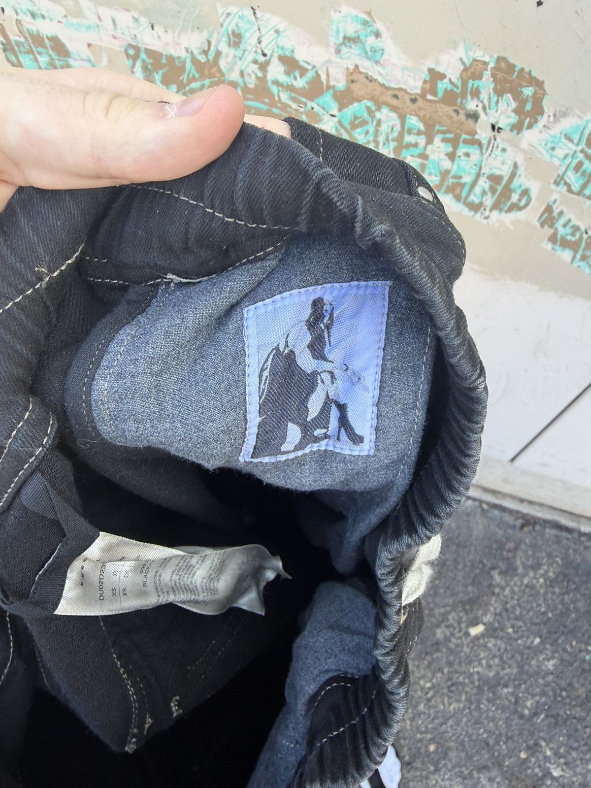 Rick Owens Rick Owens FW24 Porterville Flame Wash Cargo Bela Size US 28 / EU 44 - 12 Thumbnail