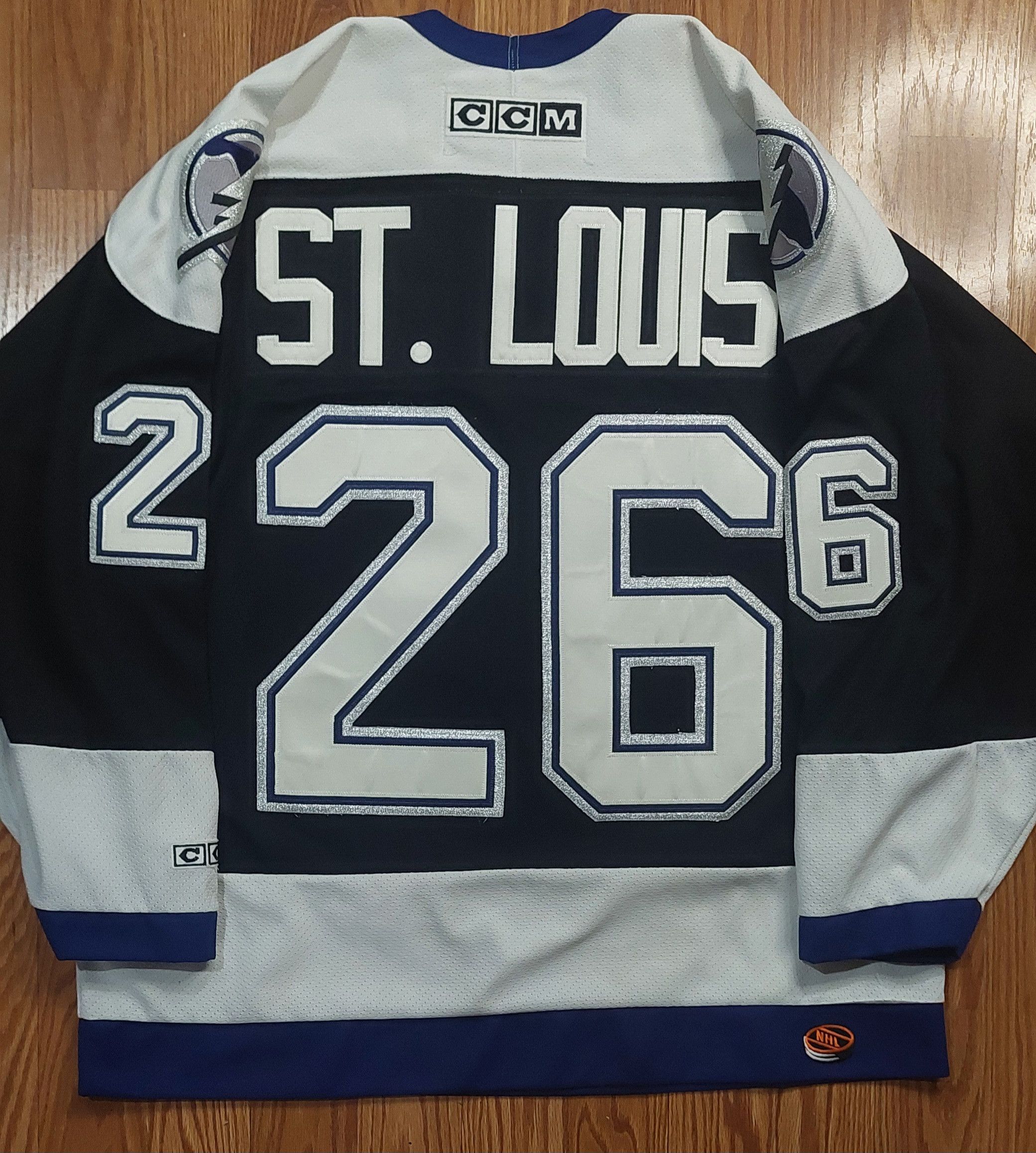 Ccm Authentic Tampa Bay Lightning Martin St Louis CCM MiC Jersey Size US L / EU 52-54 / 3 - 12 Thumbnail