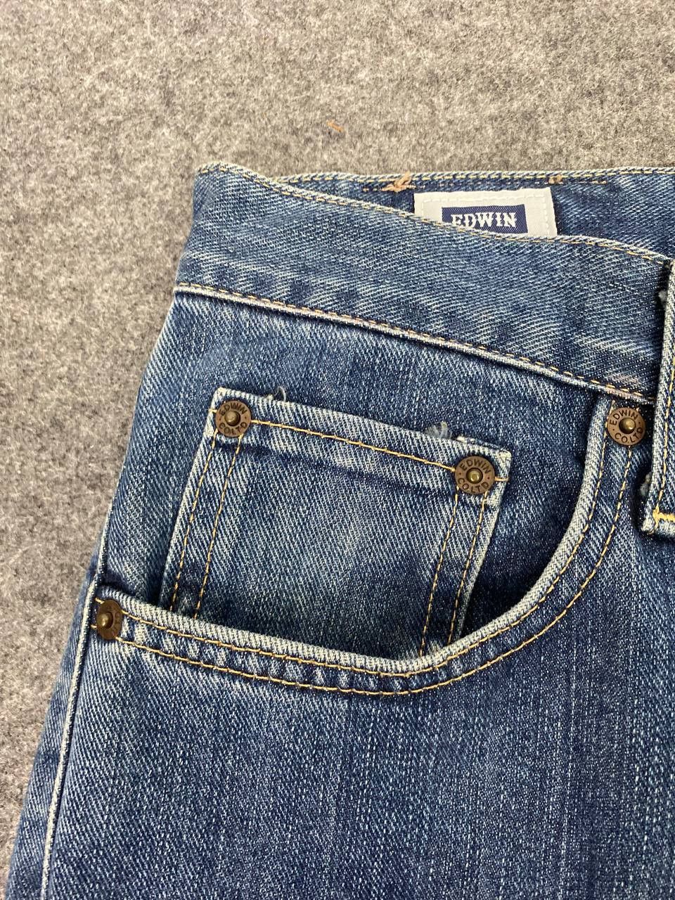 Edwin vintage edwin 402 nice design denim Size US 34 / EU 50 - 8 Thumbnail