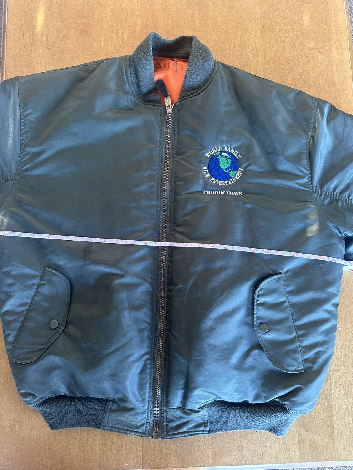 Vintage VINTAGE BAGGY BOMBER JACKET Size US XL / EU 56 / 4 - 6 Thumbnail