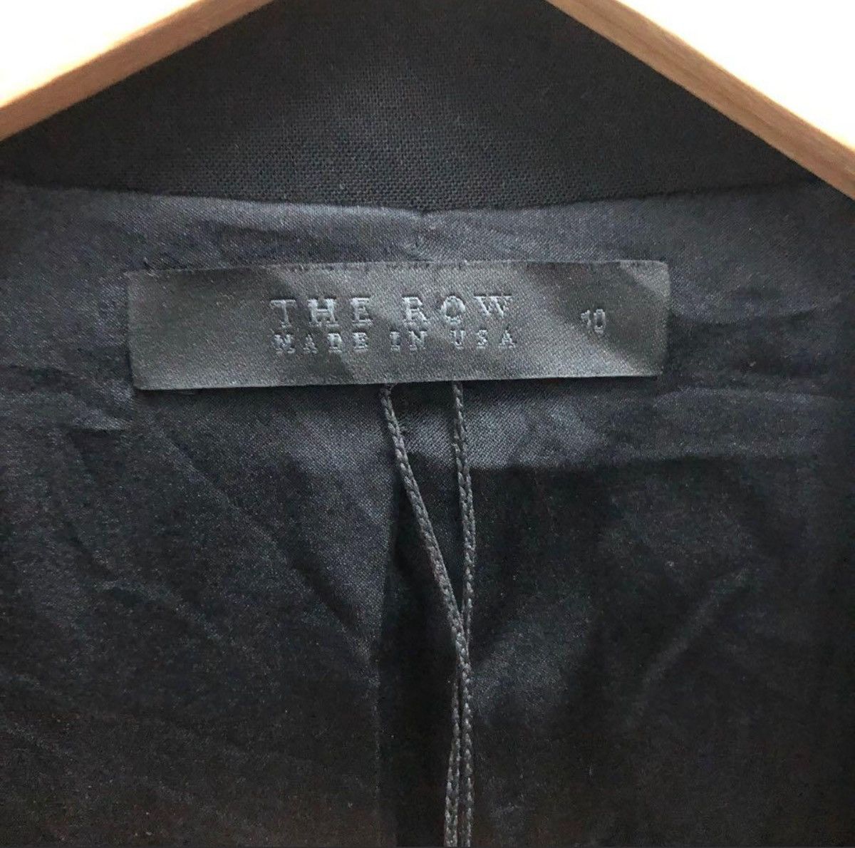 The Row The Row Size 10 Black Coat Size XS / US 0-2 / IT 36-38 - 2 Thumbnail