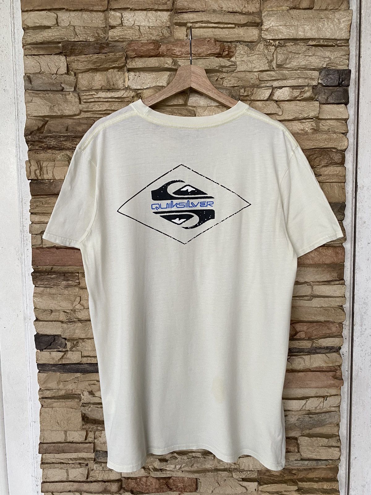 Quiksilver Quiksilver Backhit Logo Surfing Tees Size US L / EU 52-54 / 3 - 1 Thumbnail