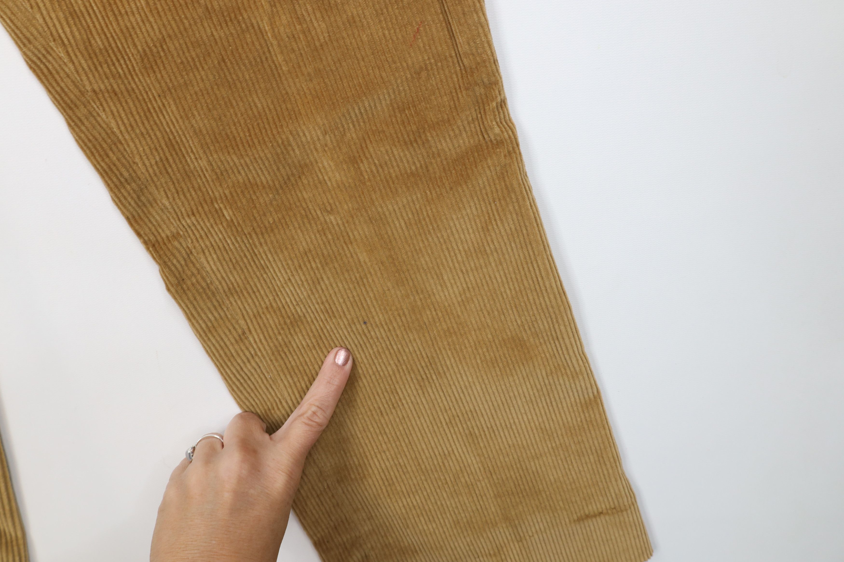 Vintage Vintage 70s Streetwear Wide Leg Corduroy Chino Pants USA Size US 36 / EU 52 - 5 Thumbnail