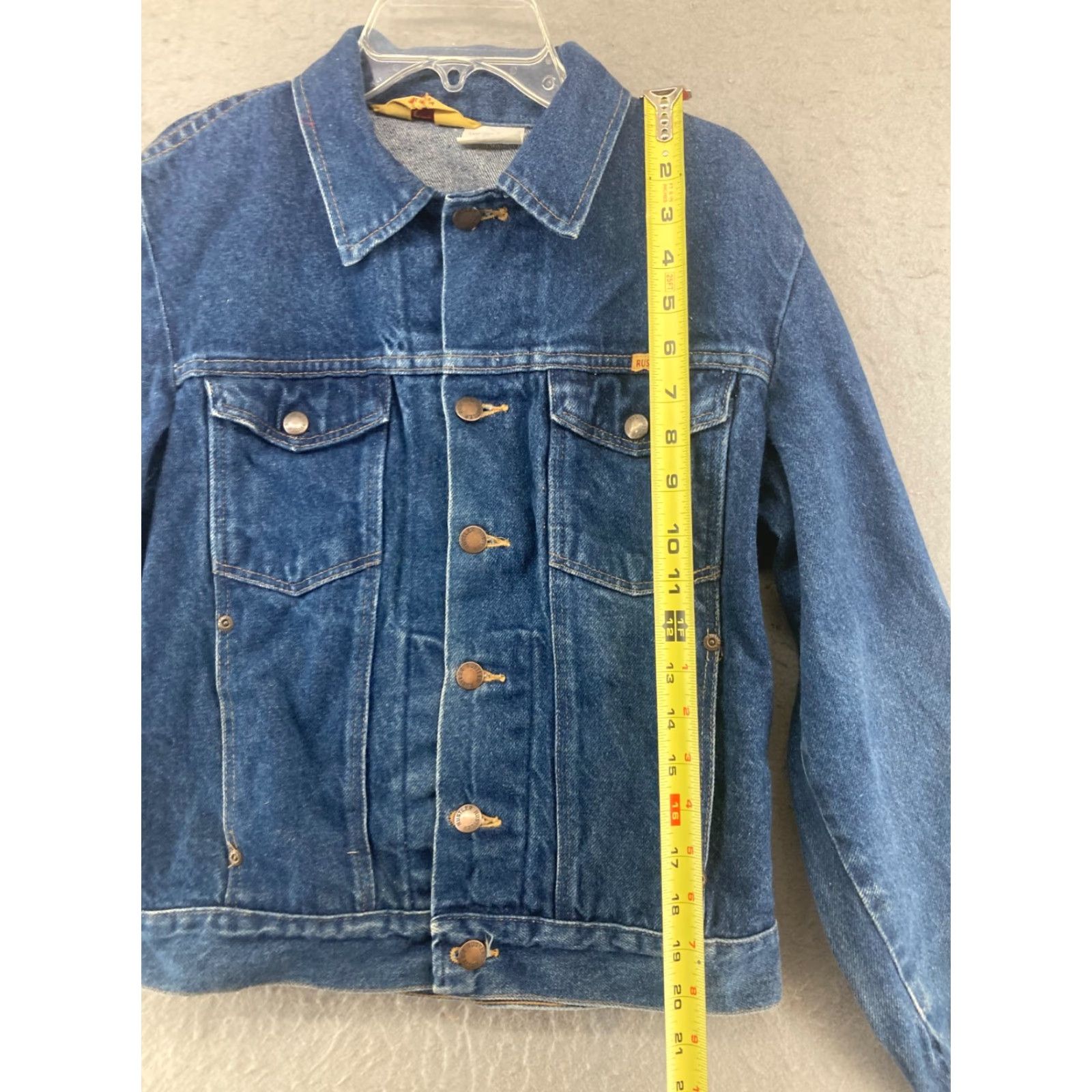 Vintage VINTAGE Rustler Denim Jacket Women Small 80s Western Trucker Casual Blue Size 28" / US 6 / IT 42 - 4 Thumbnail