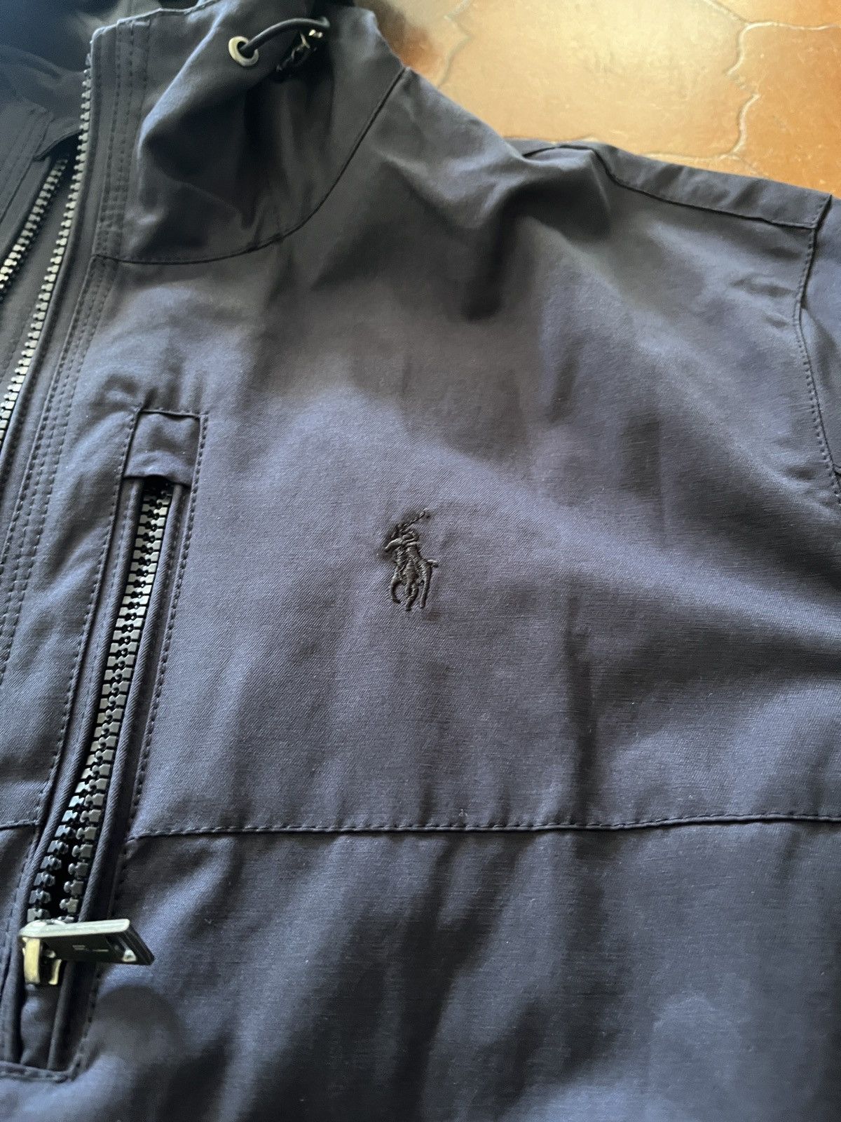 Polo Ralph Lauren Polo Ralph Lauren Hooded Windbreaker Navy Size US M / EU 48-50 / 2 - 10 Thumbnail