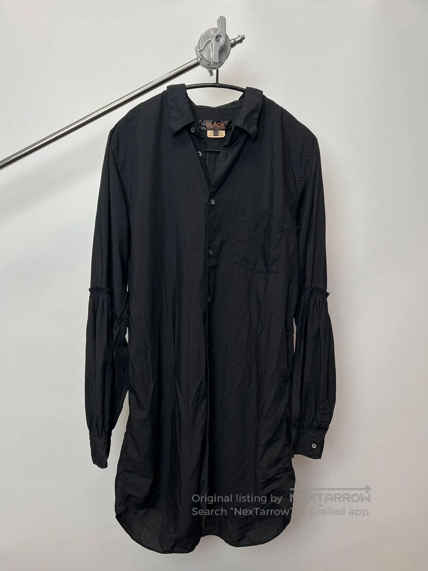 Comme des Garcons Black Comme des Garçons Black Lantern Sleeve Shirt. Size US L / EU 52-54 / 3 - 2 Thumbnail