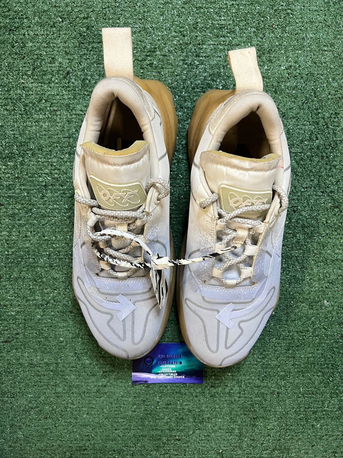 Off-White Off-White ODSY-1000 lilac beige size 10men/11.5women(EU 43) Size US 11.5 / EU 44-45 - 2 Thumbnail