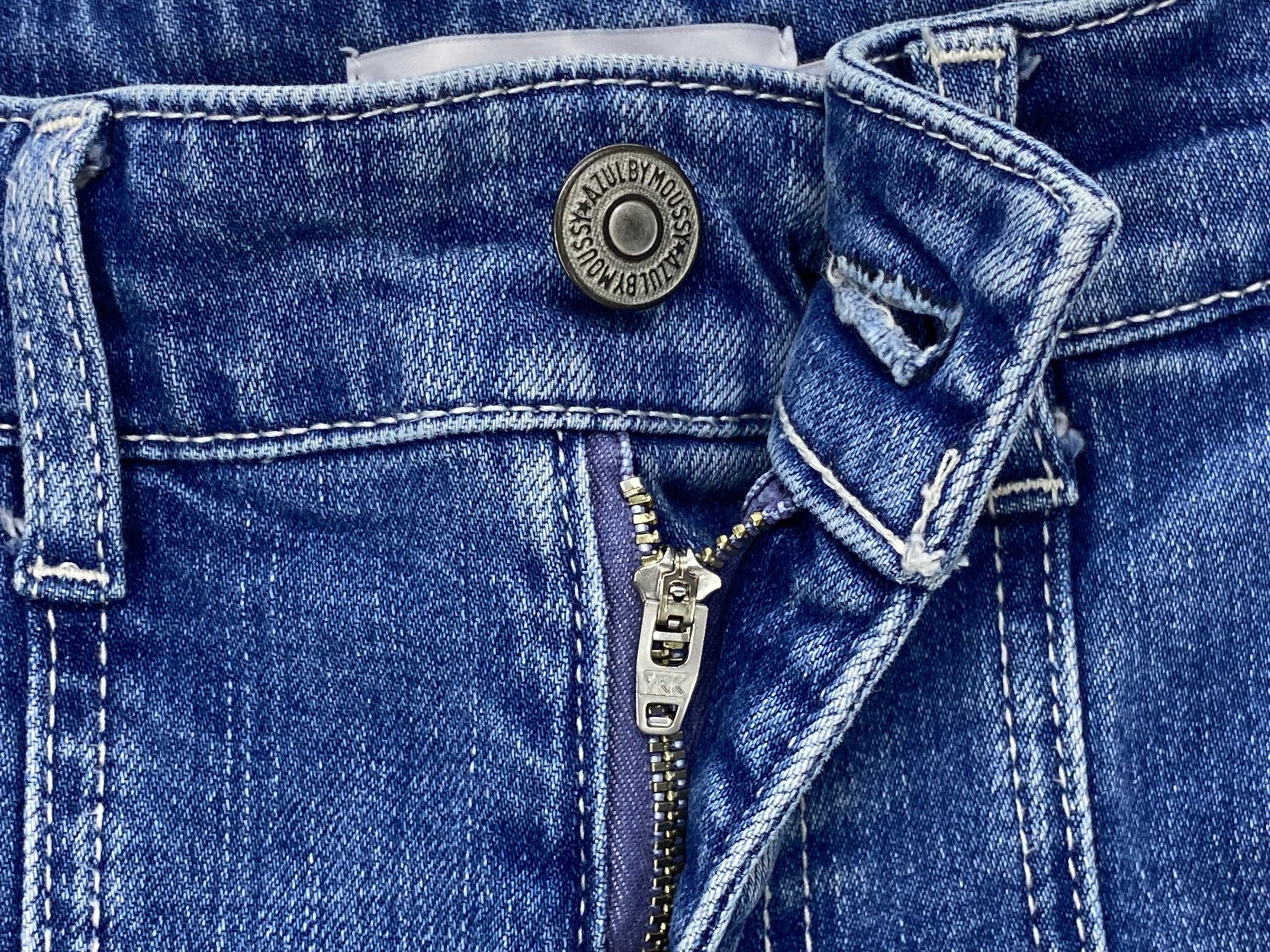 Japanese Brand × MOUSSY Azul by Moussy Jeans Skinny Jeans High Rise Jeans Size 23" - 8 Thumbnail