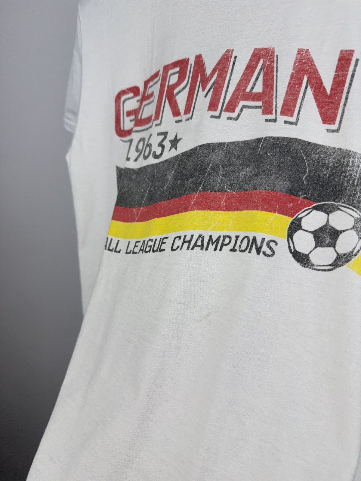 Vintage Germany Football 1963 Vintage Style T-Shirt Retro Soccer Size US M / EU 48-50 / 2 - 3 Thumbnail