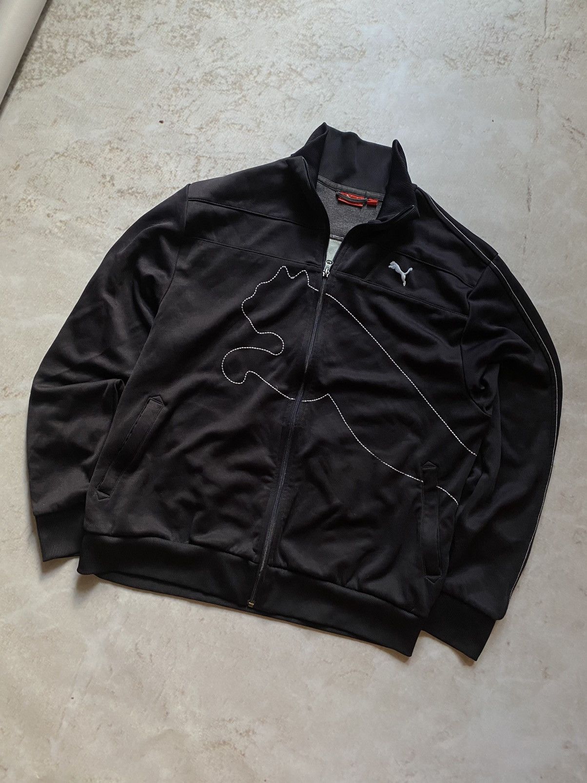 Puma × Vintage Vintage Puma Track Jacket Avant Garde Japanese style Hype L Size US L / EU 52-54 / 3 - 1 Thumbnail
