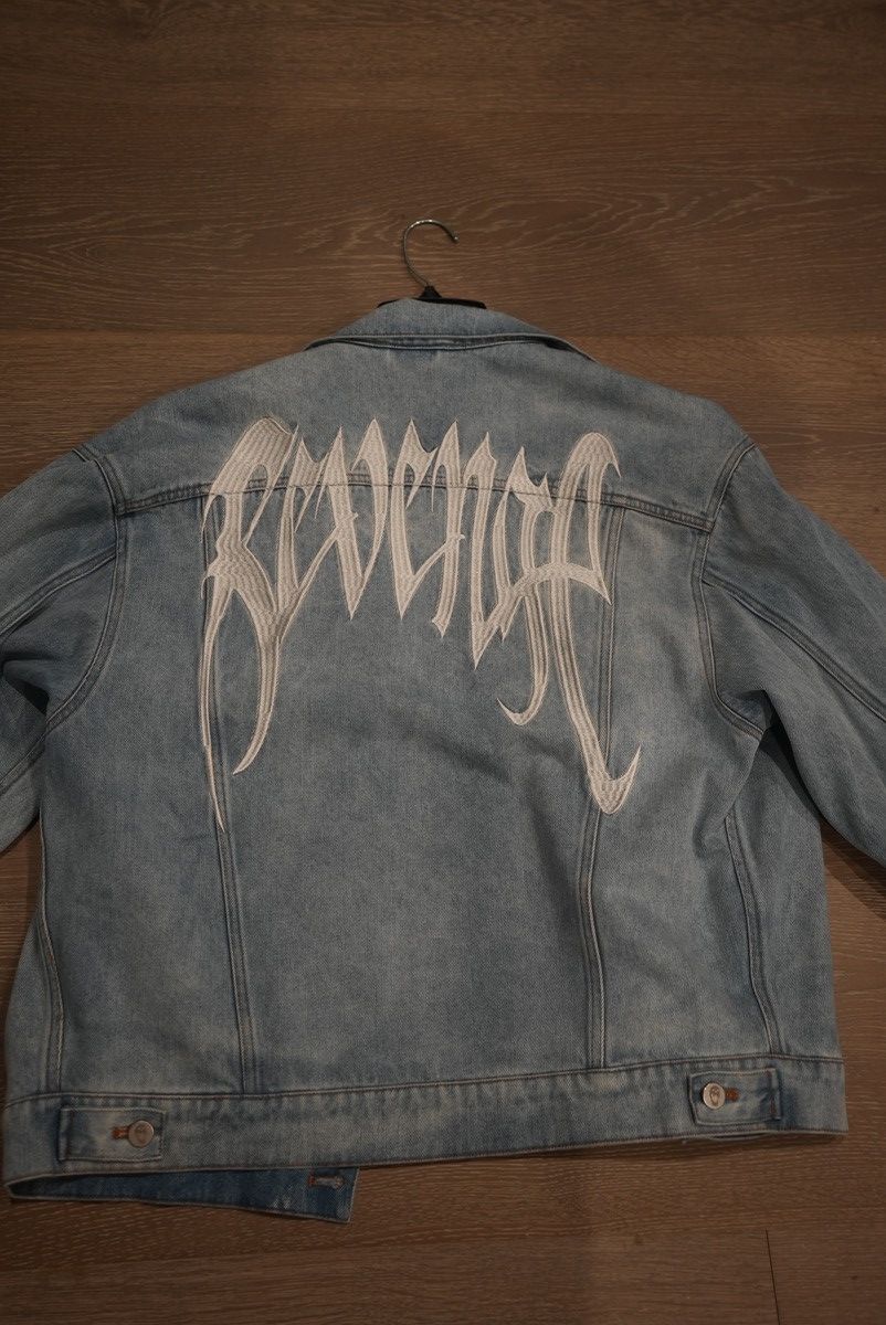 image of Revenge Denim Jacket in Blue, Men's (Size XL)