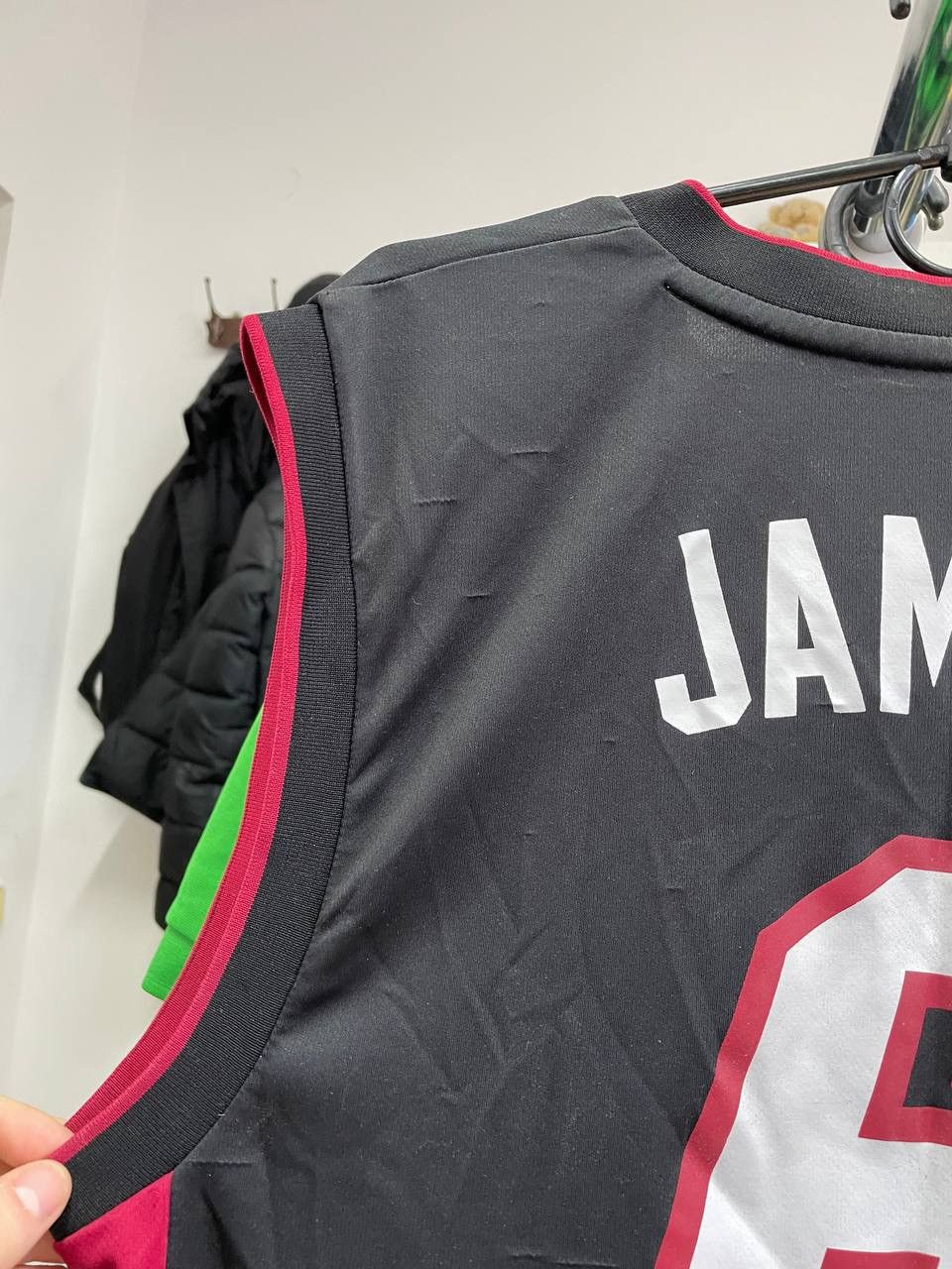 Adidas Adidas Miami Heat LeBron James #6 NBA Basketball Jersey Size US S / EU 44-46 / 1 - 17 Thumbnail