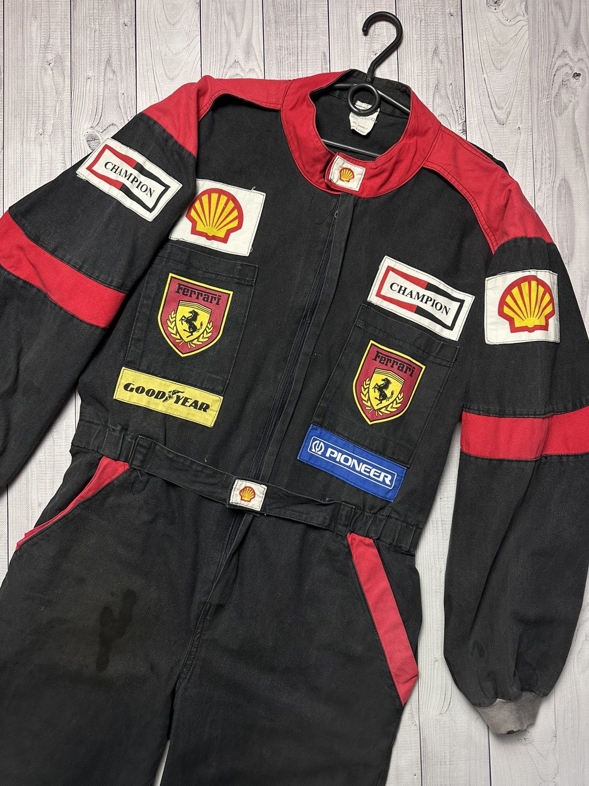 Ferrari × Vintage Vintage racing overall Ferrari logo rare size M/L Shell Size US 34 / EU 50 - 3 Thumbnail