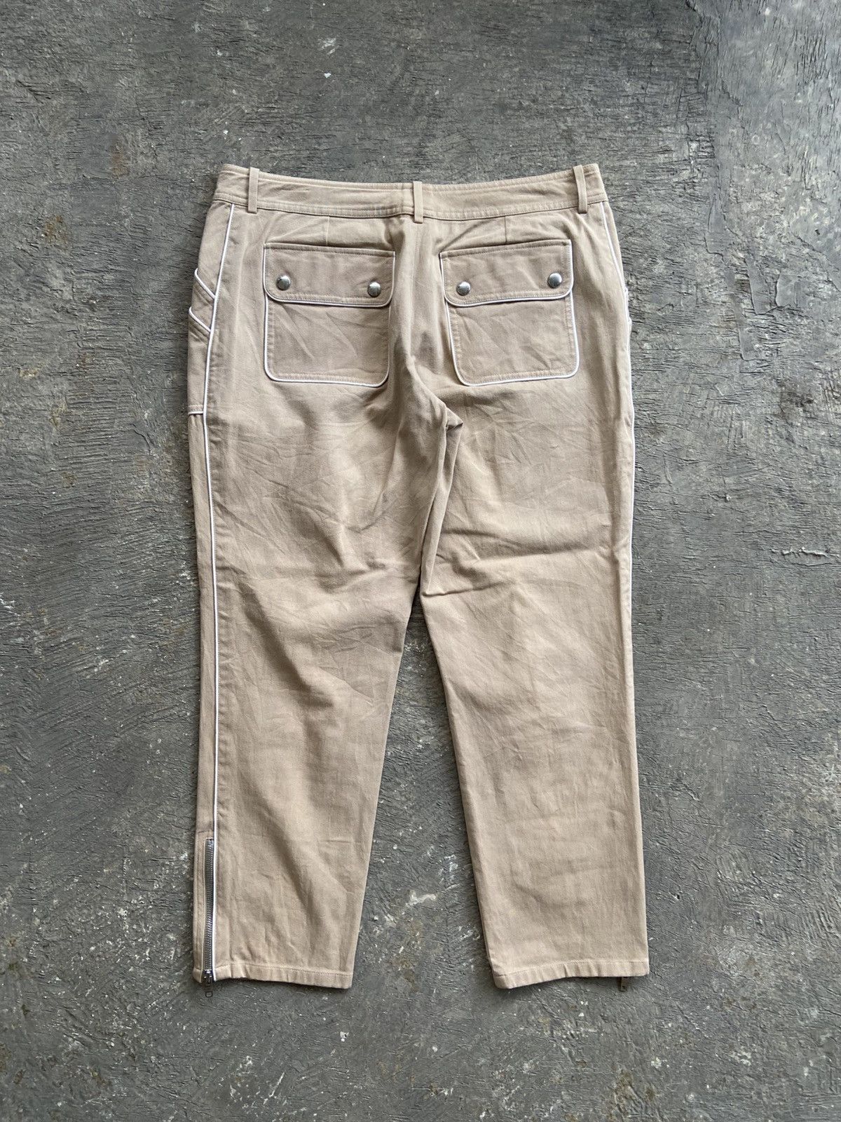 Celine 2000s Celine - Fatigue Double Pocket Pants Size 33" - 12 Thumbnail