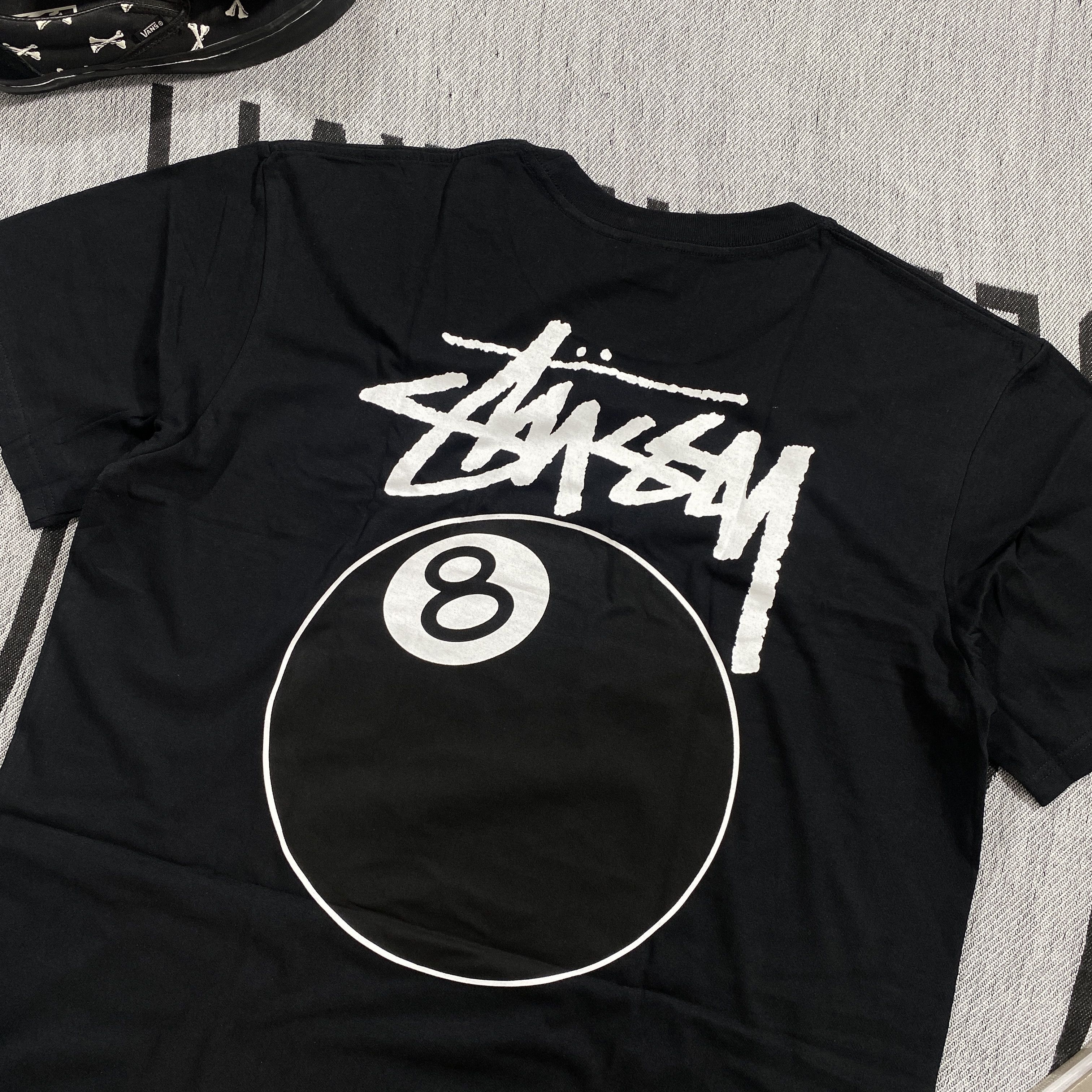 Stussy Stussy 8 Ball Logo Tee Medium Size US M / EU 48-50 / 2 - 2 Thumbnail
