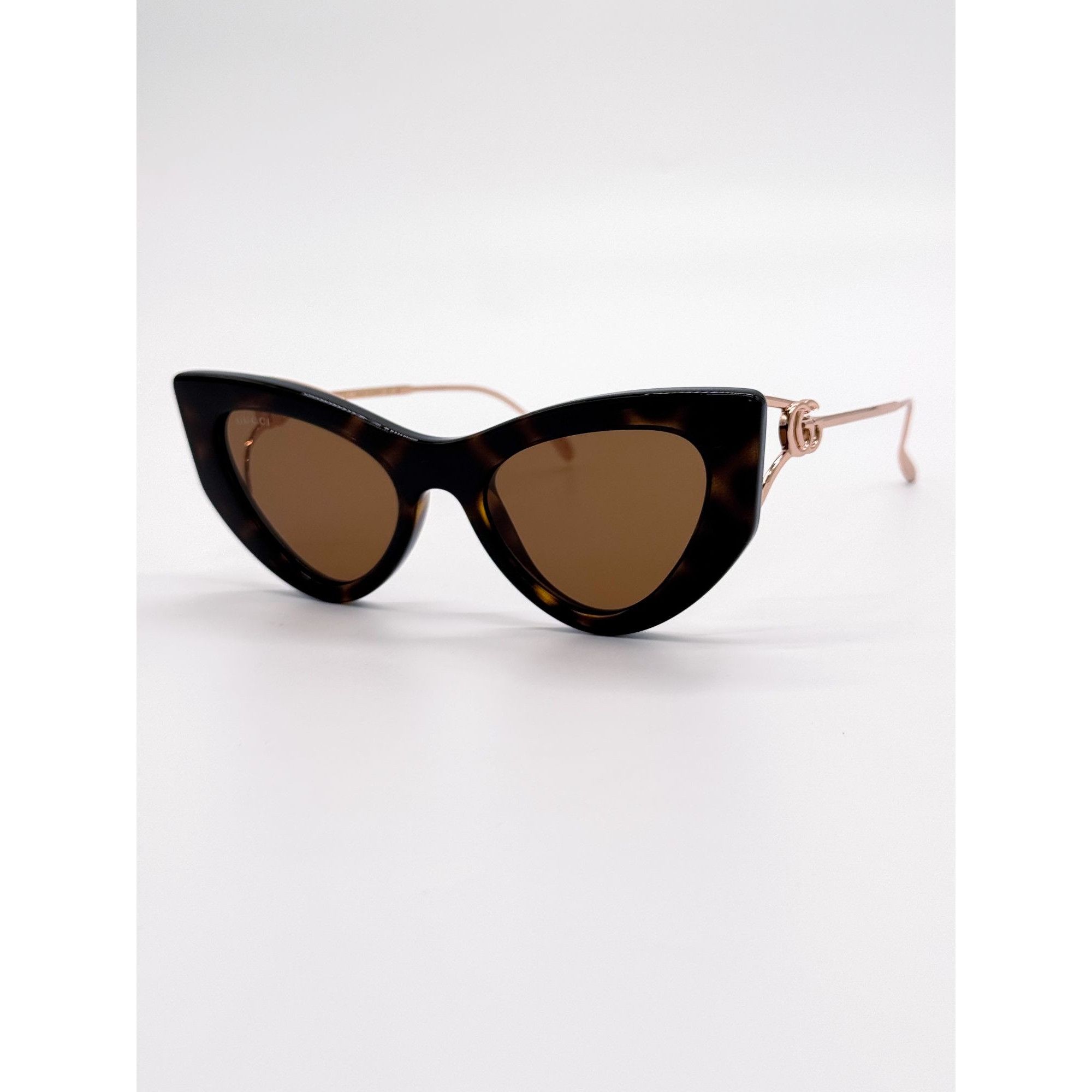 Gucci NEW GUCCI SUNGLASSES GG1565S 002 HAVANA WOMEN EYEWEAR Size ONE SIZE - 2 Thumbnail