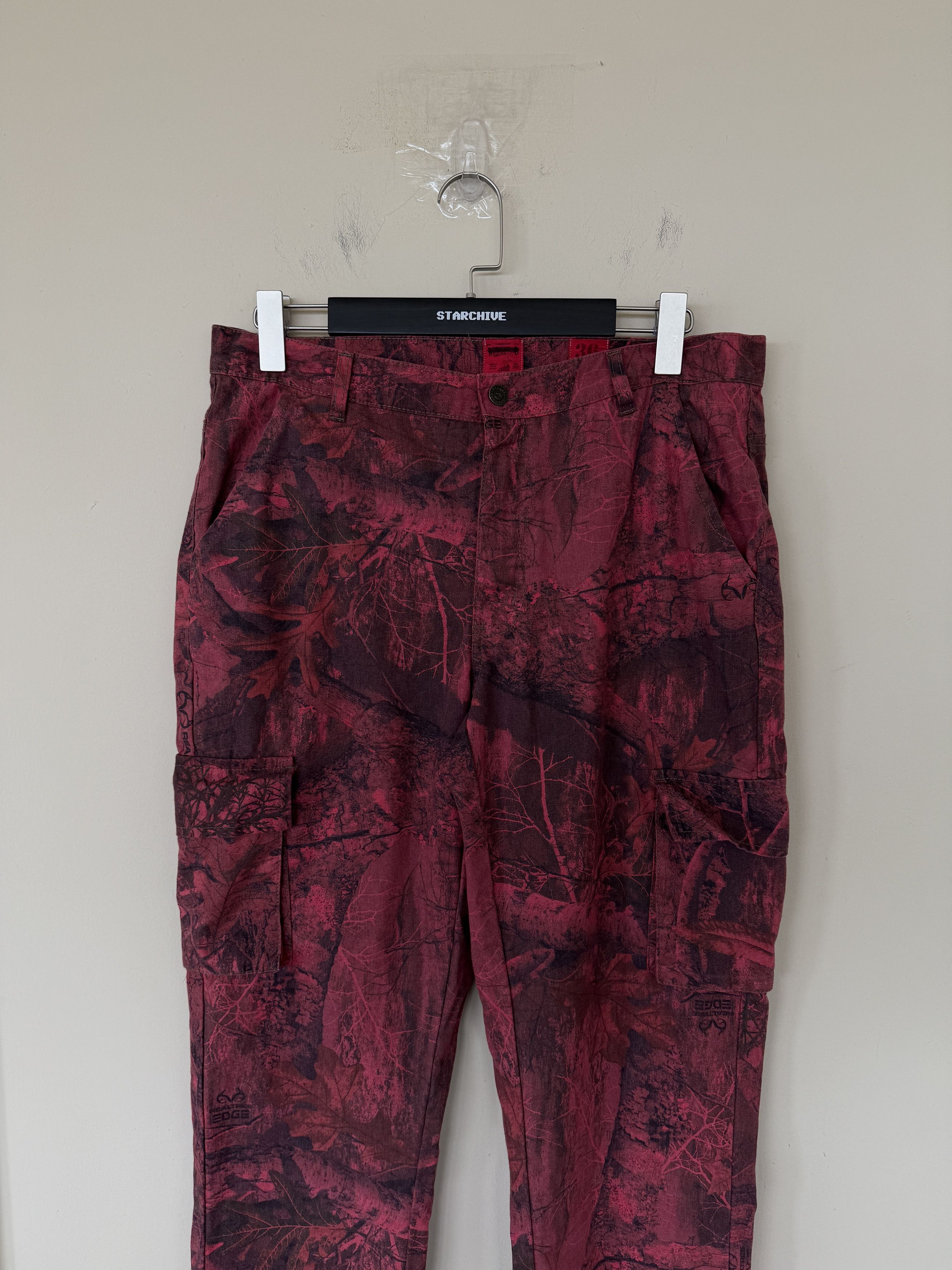Vintage Vintage Real Tree Red Camo Cargos Size US 34 / EU 50 - 3 Thumbnail