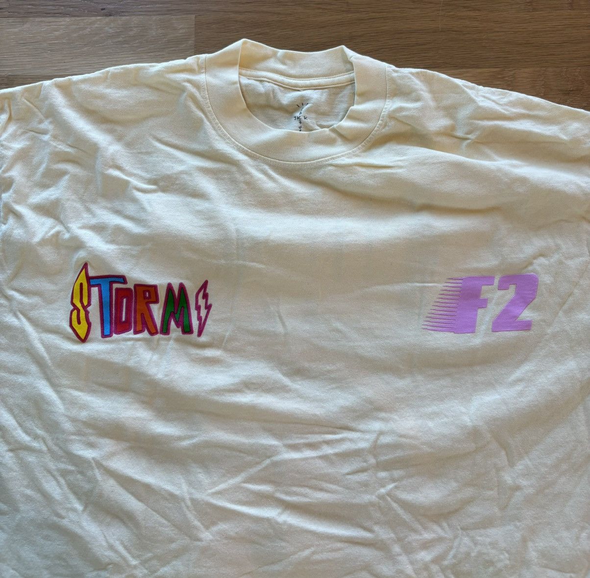 Travis Scott RARE Travis Scott Stormi World Formula Two F2 Tee Size US L / EU 52-54 / 3 - 3 Thumbnail