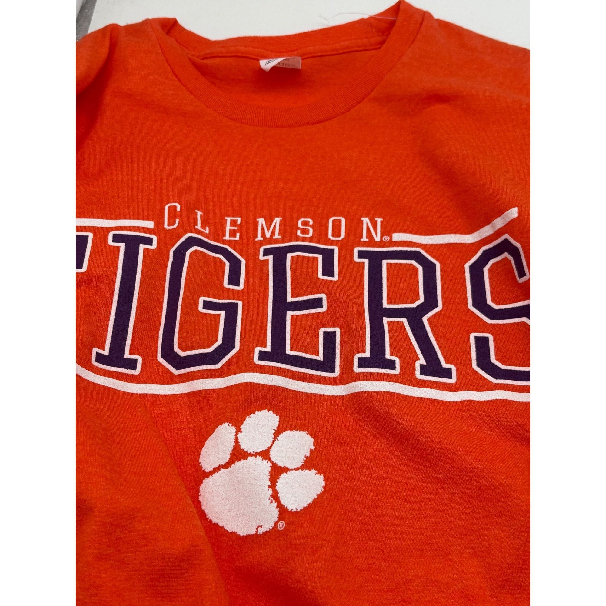 Hanes Clemson Tigers Men's Orange Graphic T-Shirt By Hanes Size S Size US S / EU 44-46 / 1 - 10 Thumbnail