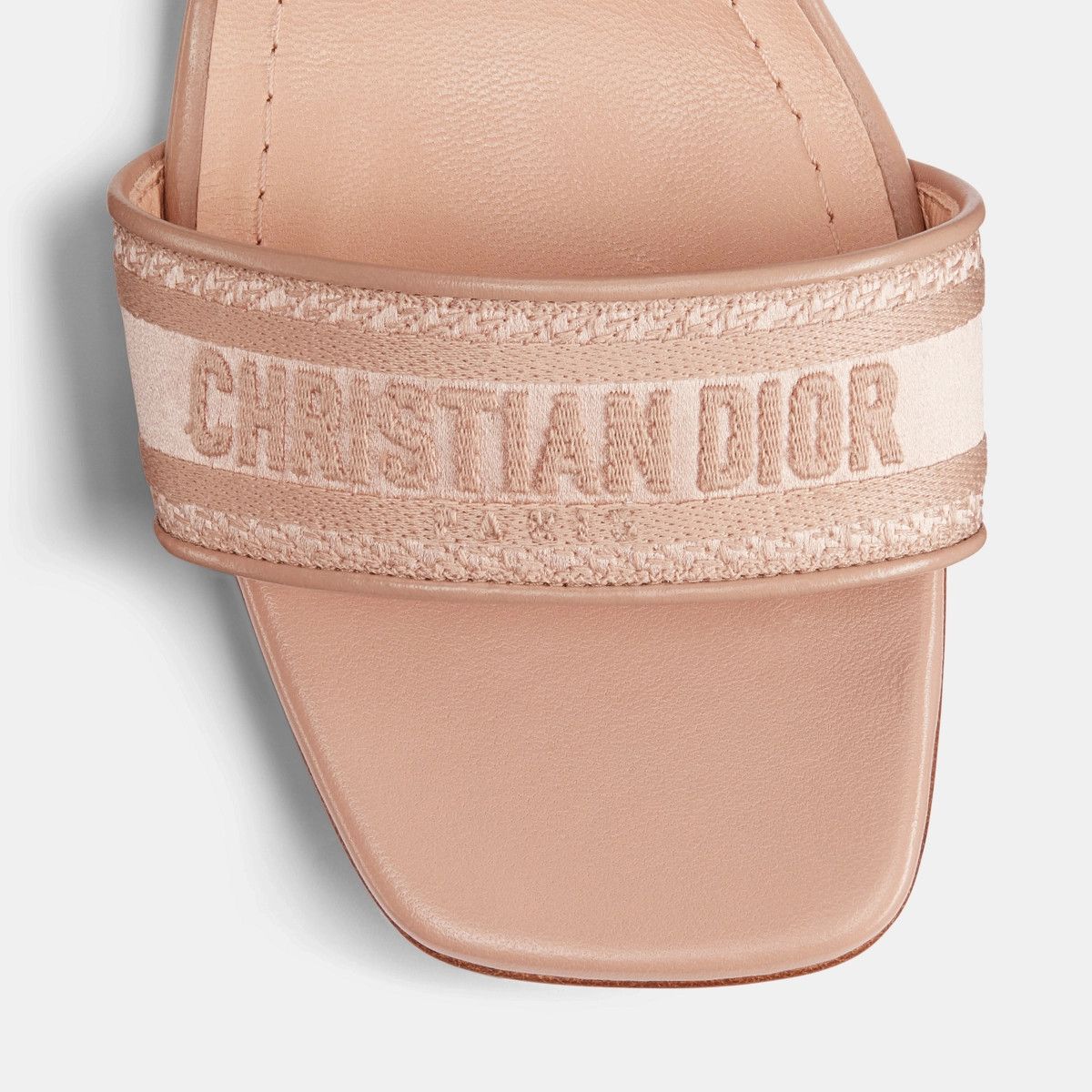 Dior o1bcso1str0226 Dway Heeled Sandal in Beige/Nude Size US 9 / IT 39 - 5 Thumbnail