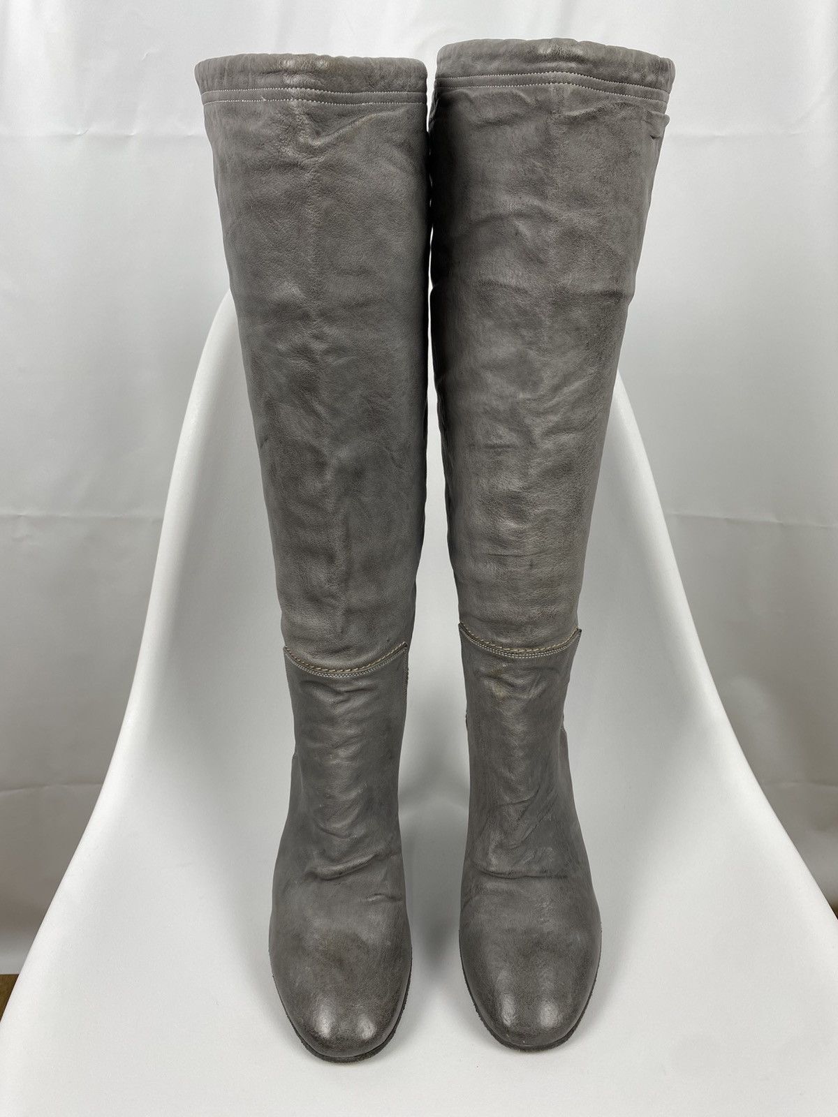 Premiata Premiata Genuine Leather Sock Boots Knee Length size 39,5 Size US 9.5 / IT 39.5 - 2 Thumbnail