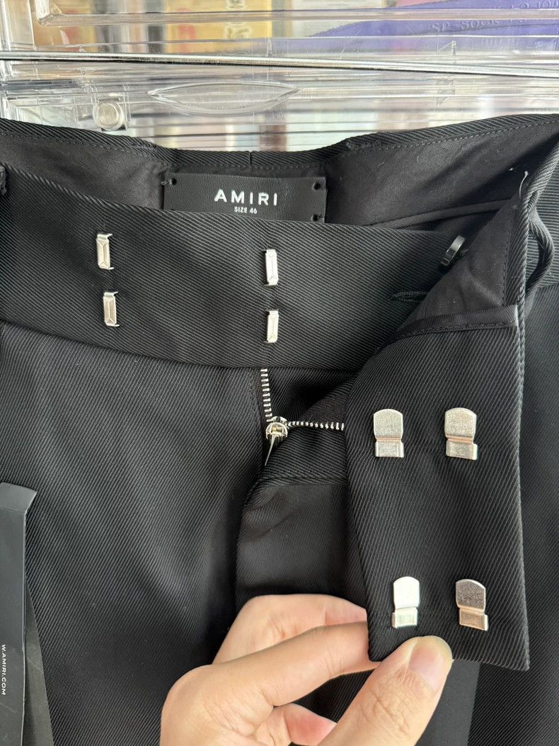Amiri Amiri Size 46 Black trousers 2503-Nextarrow Size US 44 / EU 60 - 2 Thumbnail