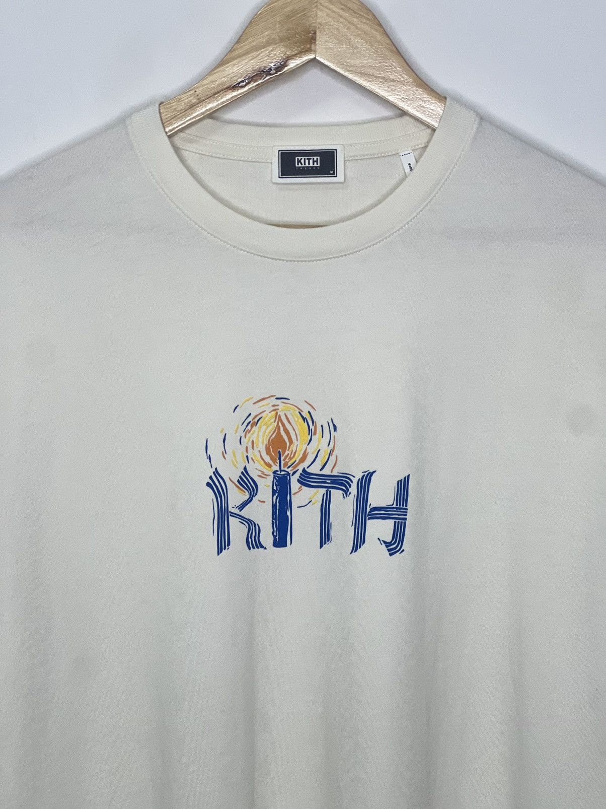 Kith × Vintage Kith Treats Hanukkah Shamash Tee Size US M / EU 48-50 / 2 - 3 Thumbnail
