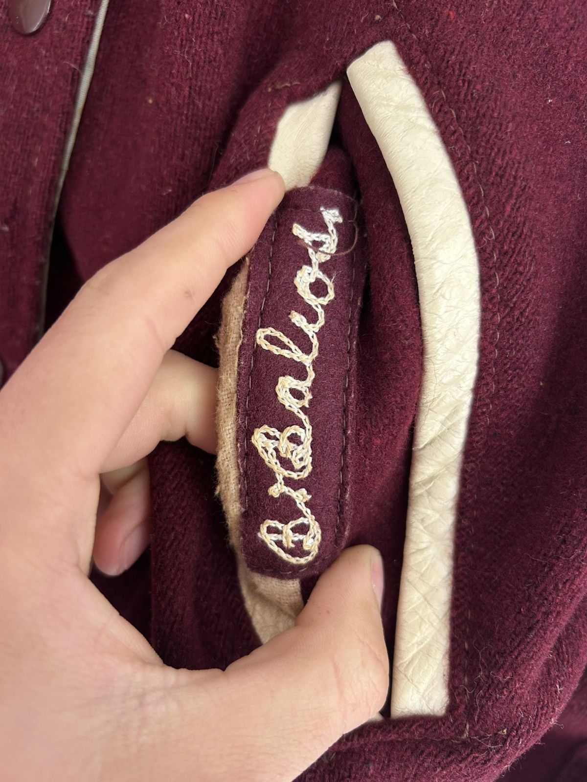 Vintage 40s Cheerleader Varsity Size US XS / EU 42 / 0 - 4 Thumbnail