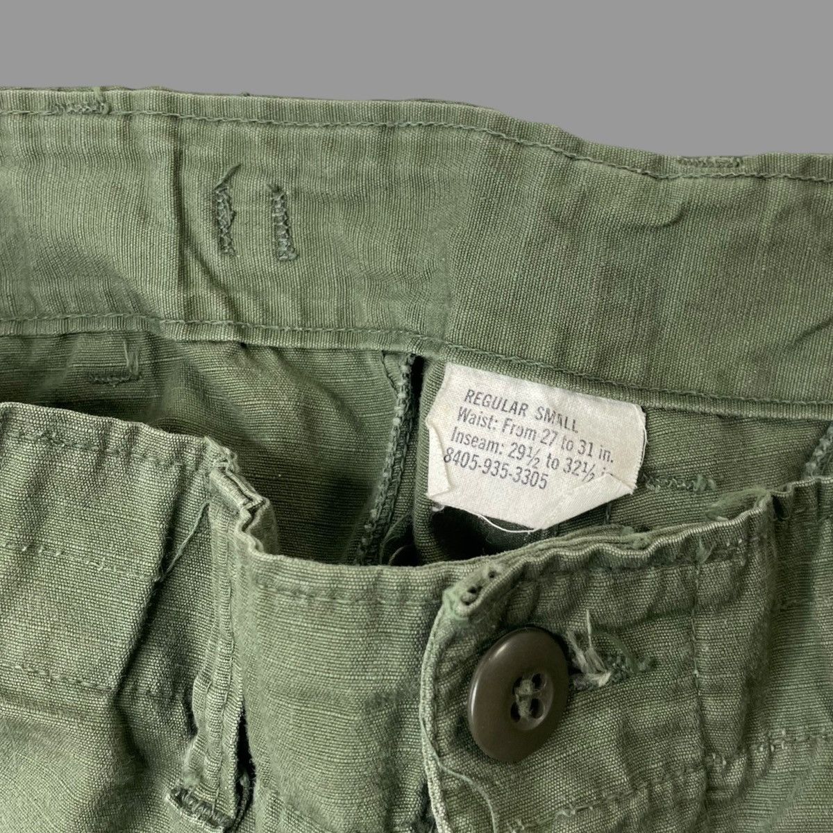 Vintage Vintage 1968 og107 poplin cargo pants Size US 30 / EU 46 - 5 Thumbnail
