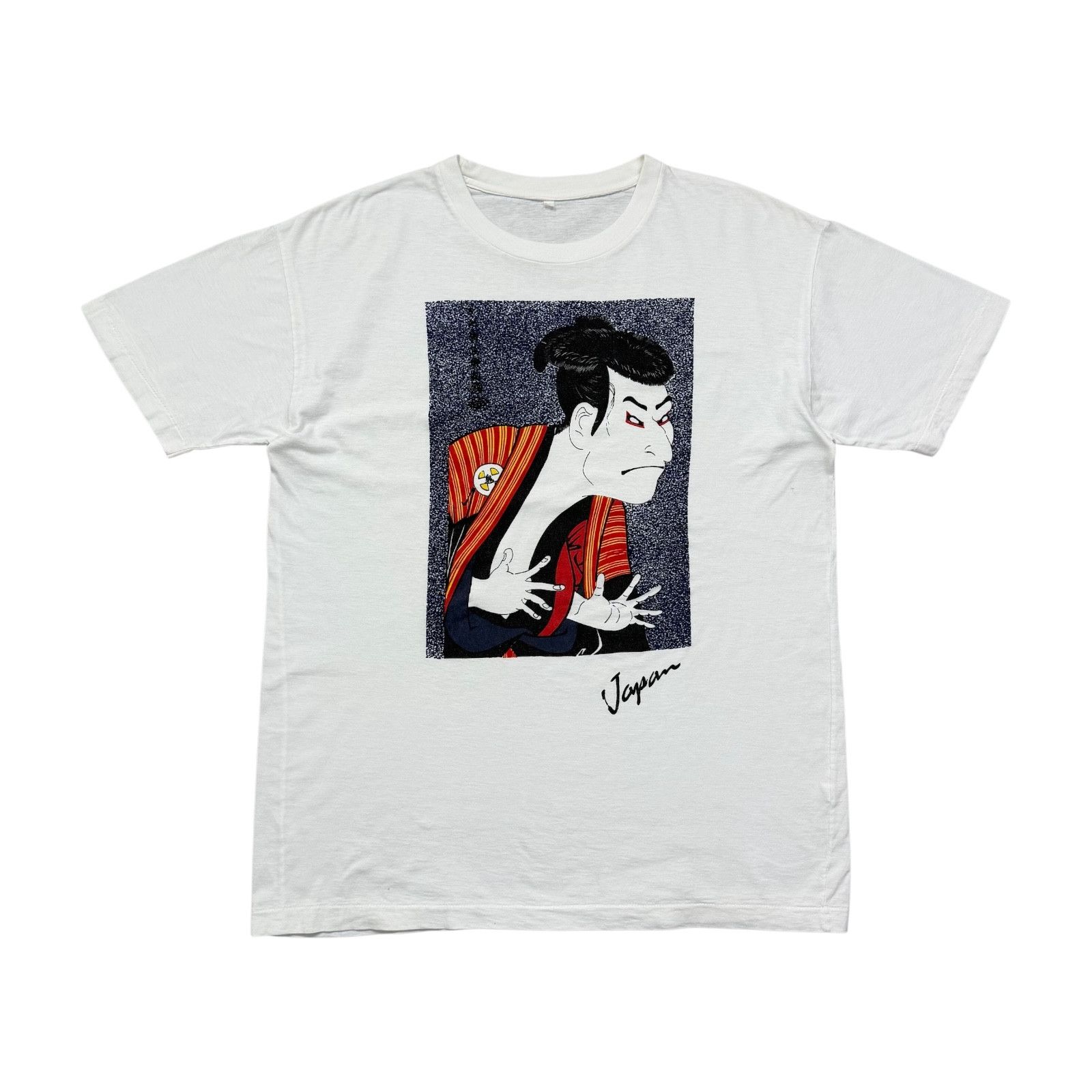 Other RARE VTG 90s JAPAN KABUKI UKIYO-E PRINT T-SHIRT Size US M / EU 48-50 / 2 - 1 Thumbnail
