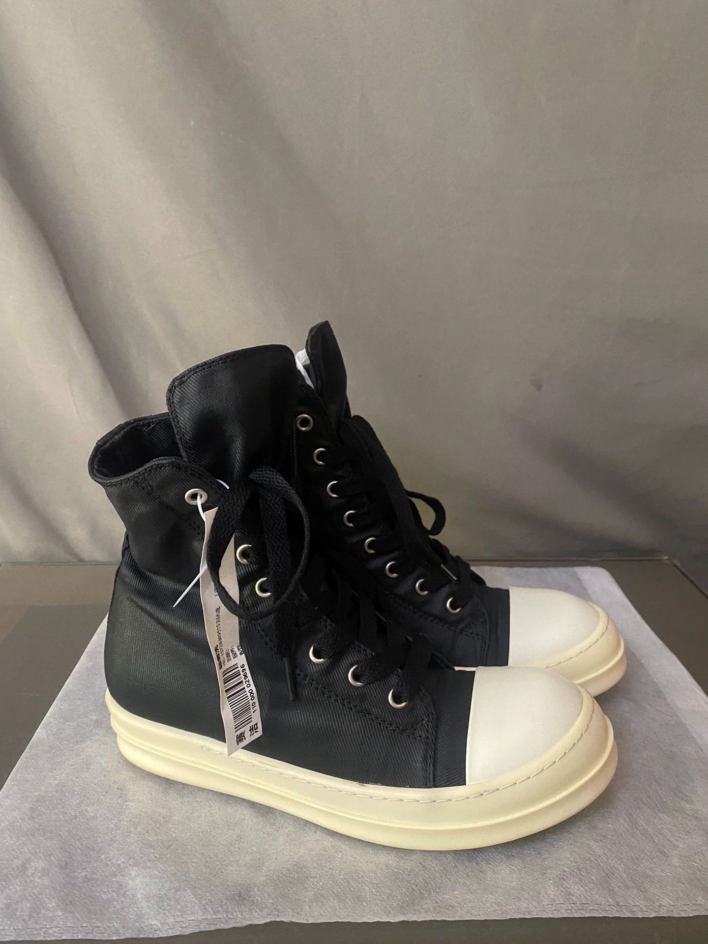 Rick Owens Rick Owens double-stitched waxed Converse sneakers Size US 6 / EU 39 - 2 Thumbnail