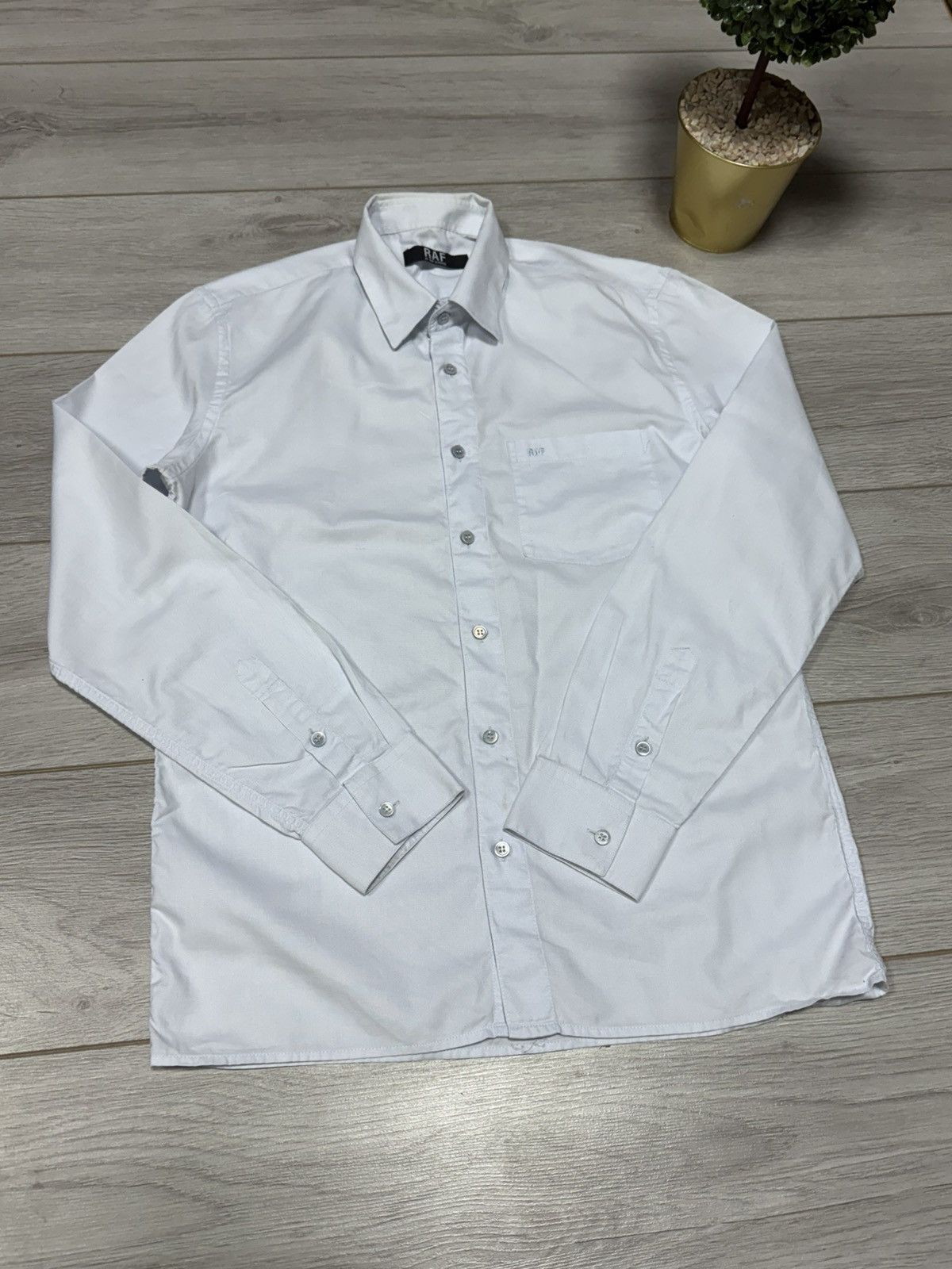 Raf by Raf Simons RAF Simons pocket logo shirt buttons Size US L / EU 52-54 / 3 - 6 Thumbnail