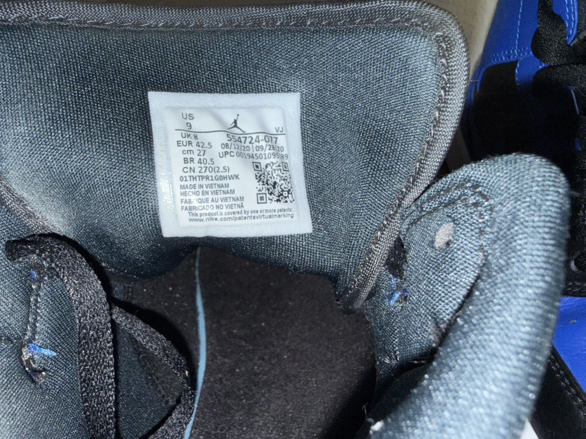 Jordan Brand Jordan 1 Mid “Hyper Royal” Size US 9 / EU 42 - 5 Thumbnail