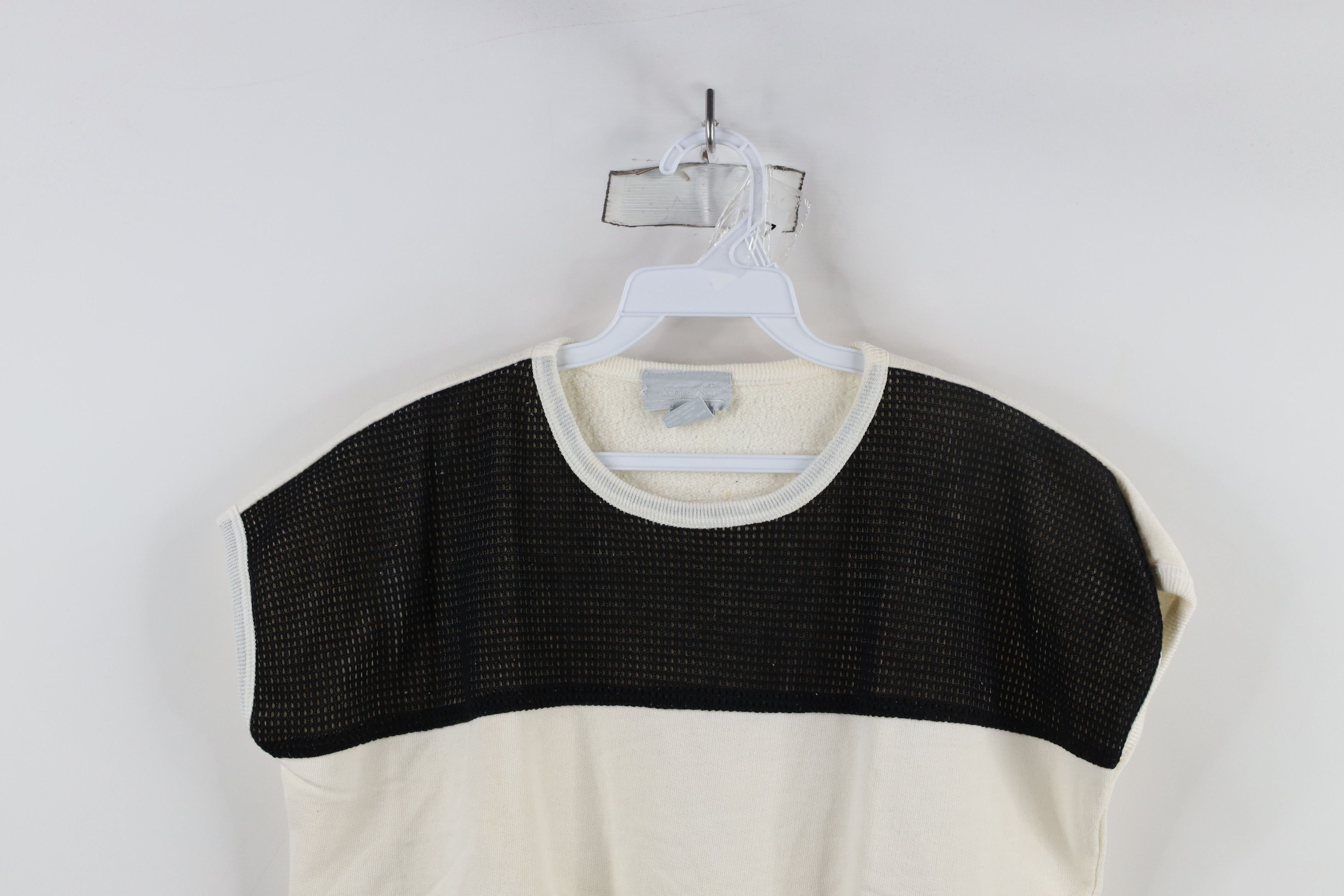 Vintage Vintage 80s 90s Streetwear Mesh Sleeveless Sweatshirt Size M / US 6-8 / IT 42-44 - 2 Thumbnail