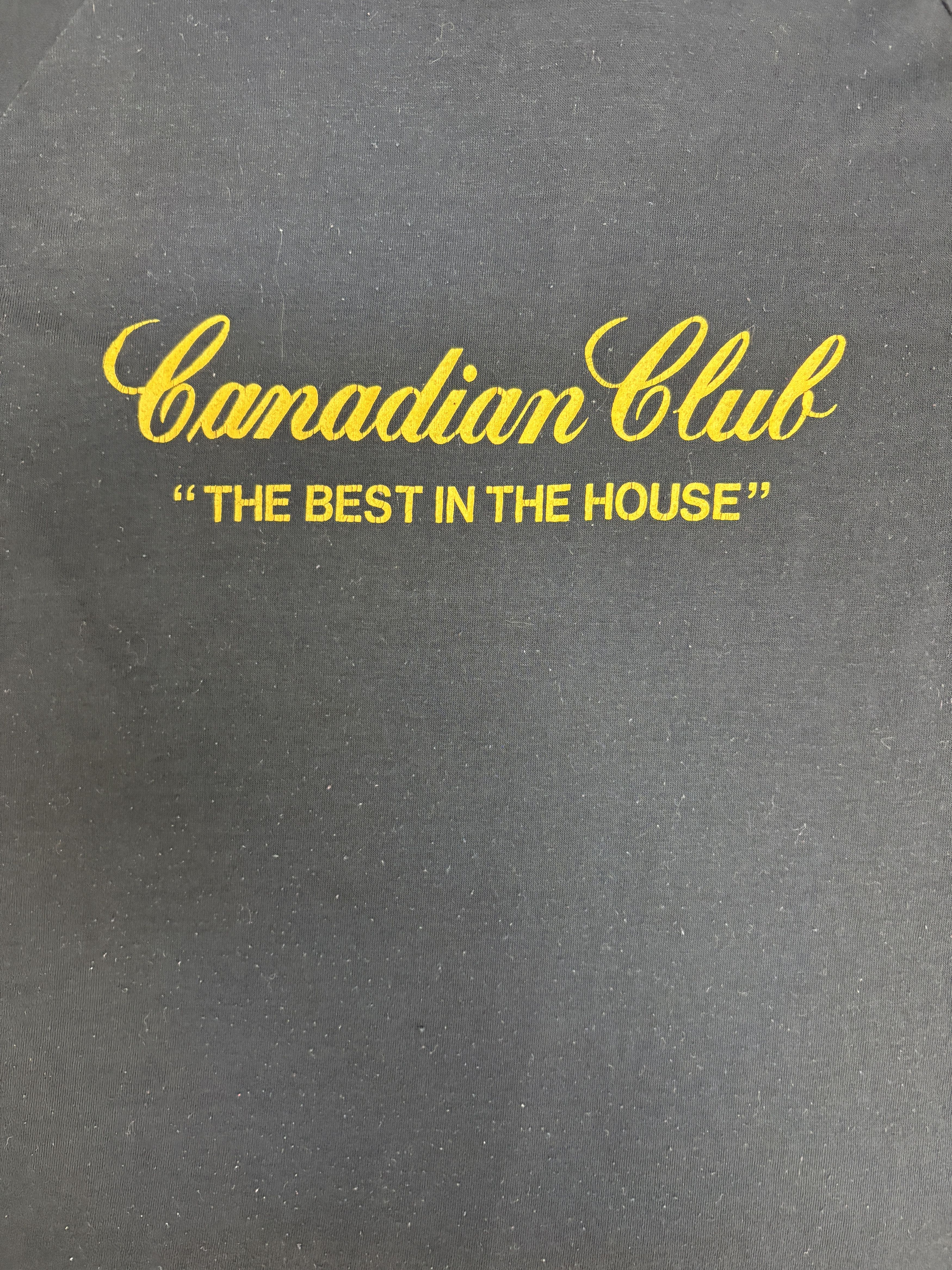 Vintage Canadian Club Whisky The Best In The House Vintage Tee Size US XL / EU 56 / 4 - 2 Thumbnail