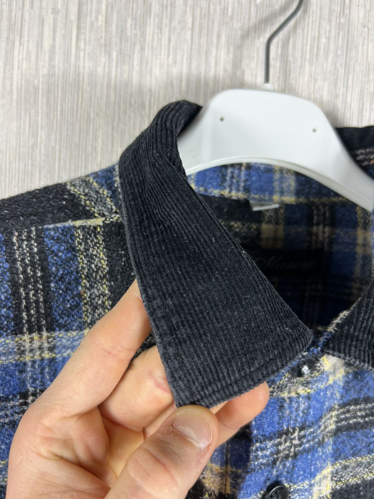 Kapital Vintage 90s Jean Maseric plaid knitted checked shirt retro Size US L / EU 52-54 / 3 - 12 Thumbnail
